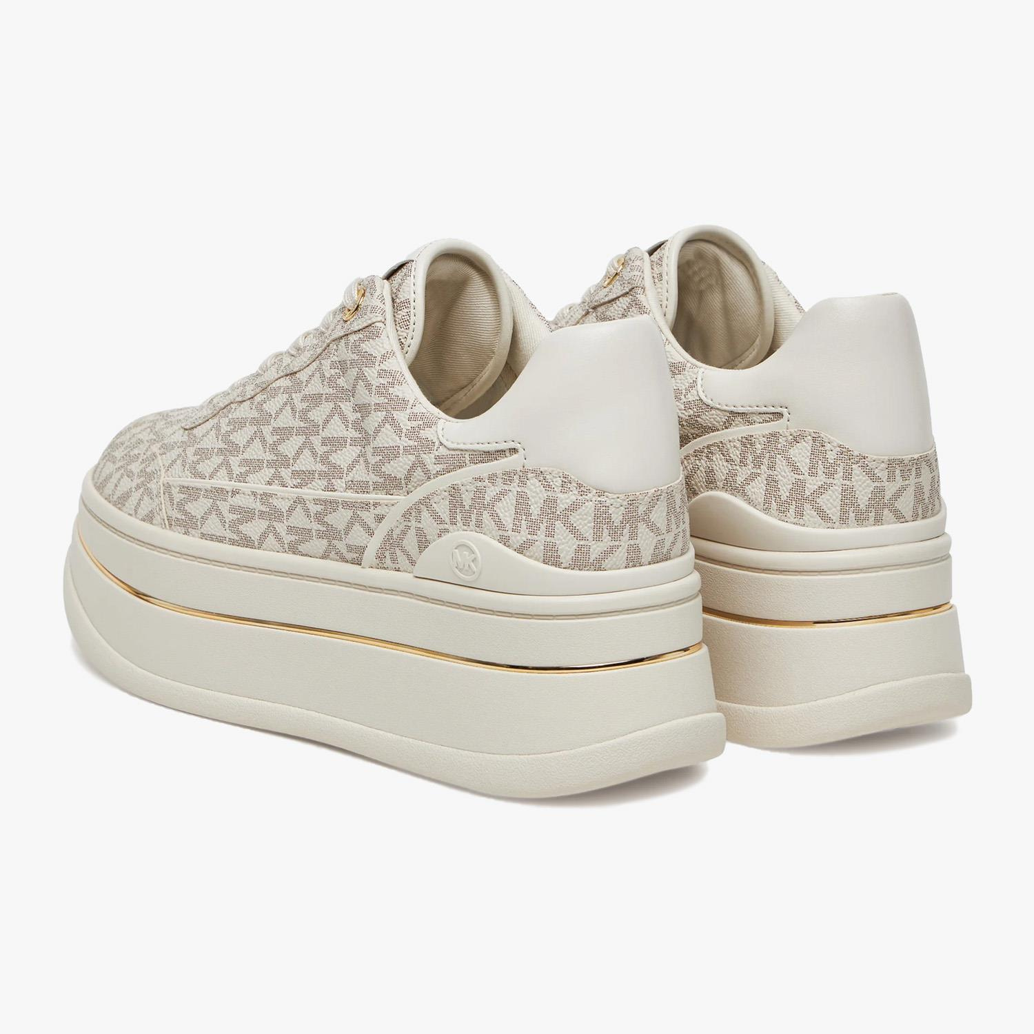 Michael Kors Bej Platformlu Kadın Spor Ayakkabı