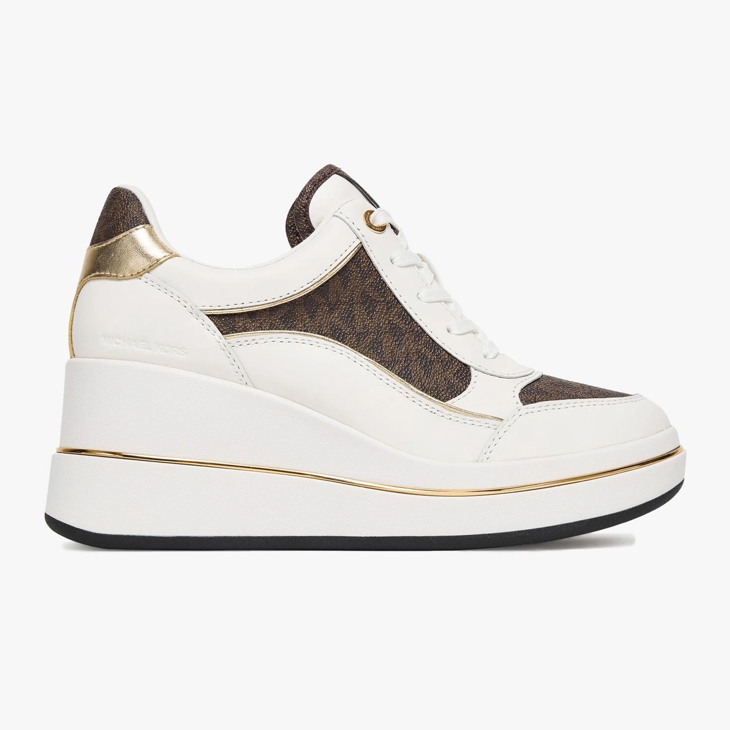 Michael Kors Kahve Dolgu Topuk Kadın Spor Ayakkabı