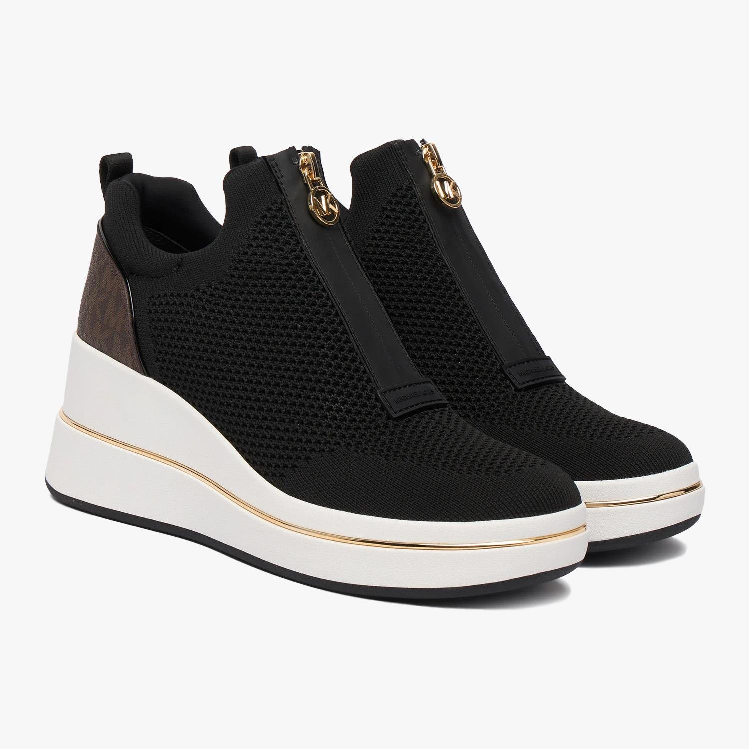 Michael Kors Kahve Dolgu Topuk Kadın Spor Ayakkabı