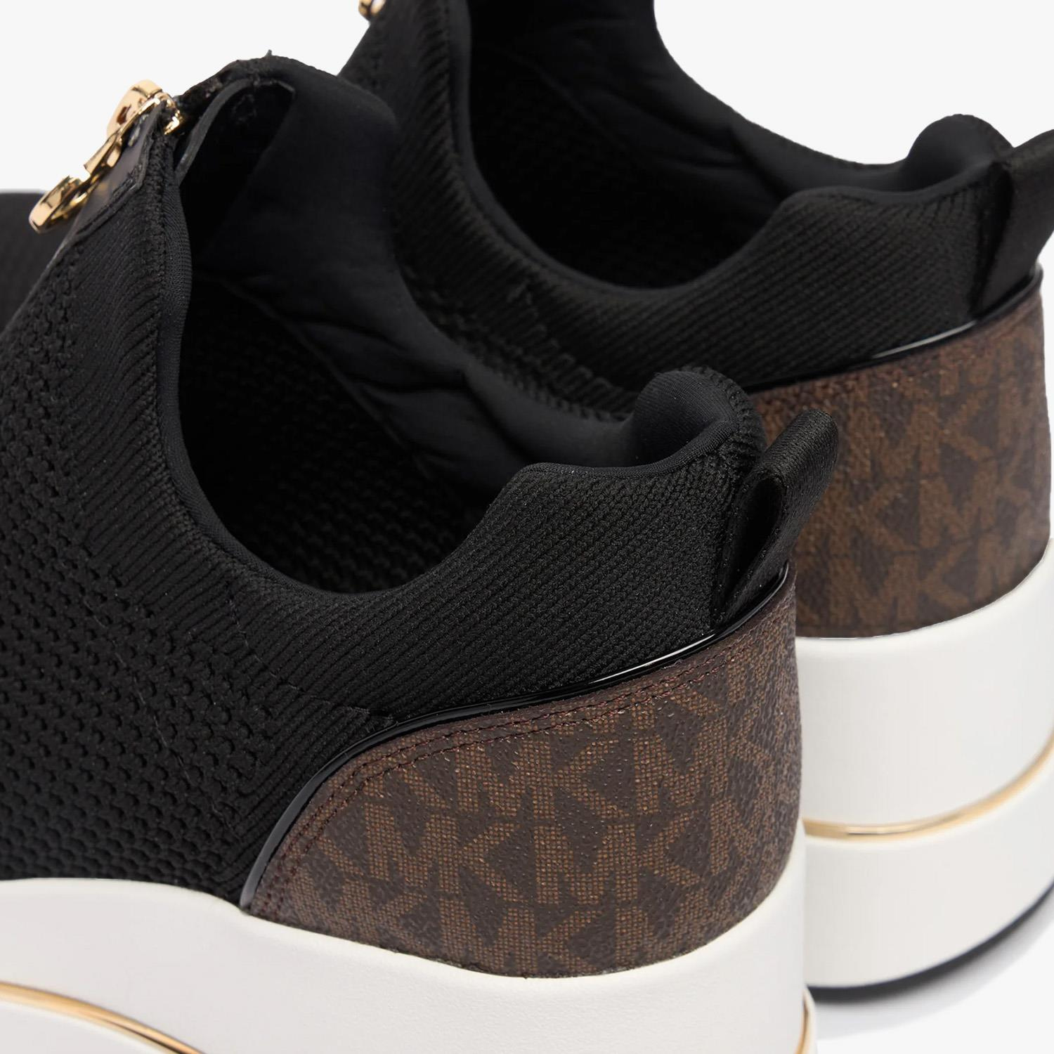 Michael Kors Kahve Dolgu Topuk Kadın Spor Ayakkabı