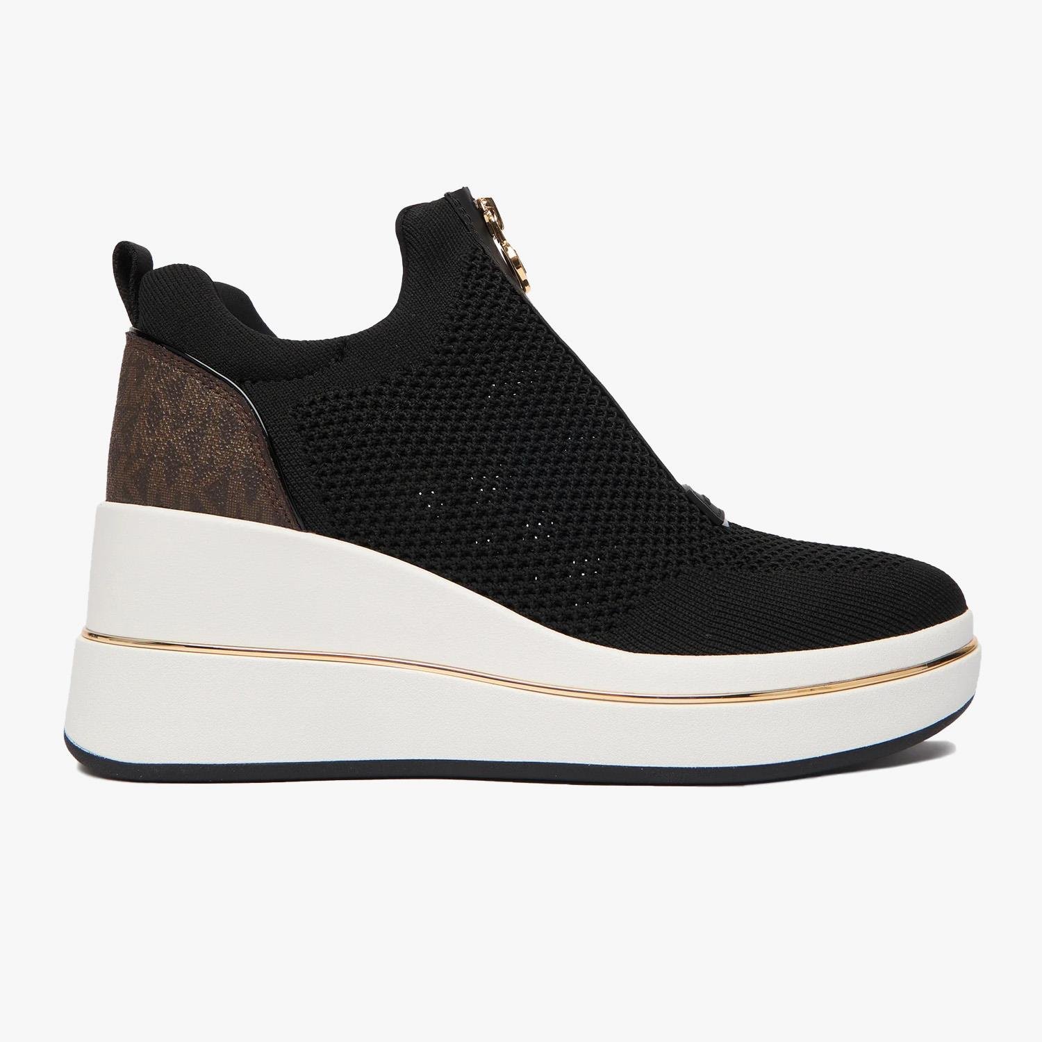 Michael Kors Kahve Dolgu Topuk Kadın Spor Ayakkabı