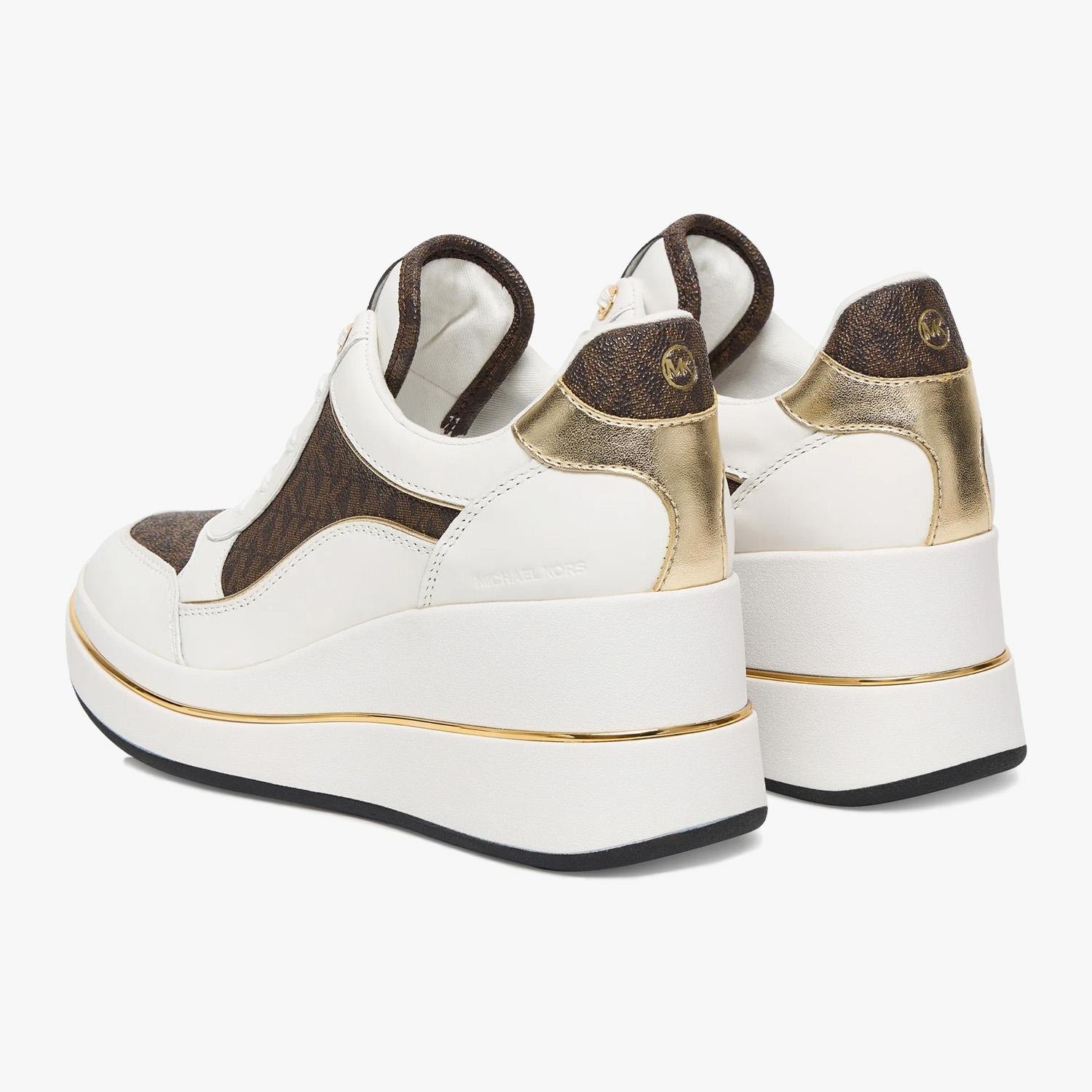 Michael Kors Kahve Dolgu Topuk Kadın Spor Ayakkabı