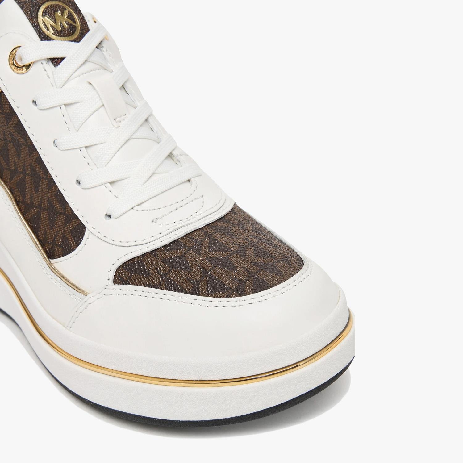 Michael Kors Kahve Dolgu Topuk Kadın Spor Ayakkabı