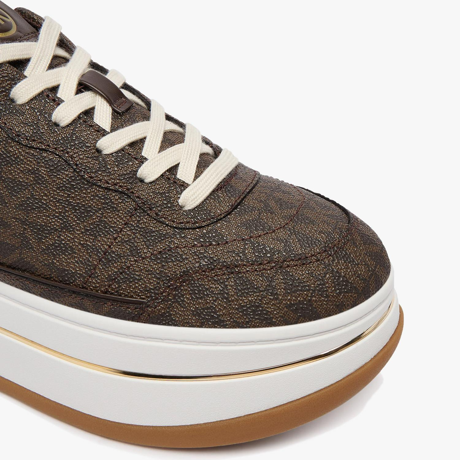 Michael Kors Kahve Platformlu Kadın Spor Ayakkabı