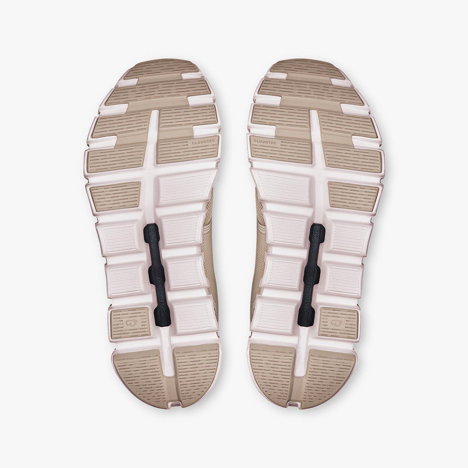 On Runnıng Bej Cloud 6 Kadın Koşu Ayakkabısı