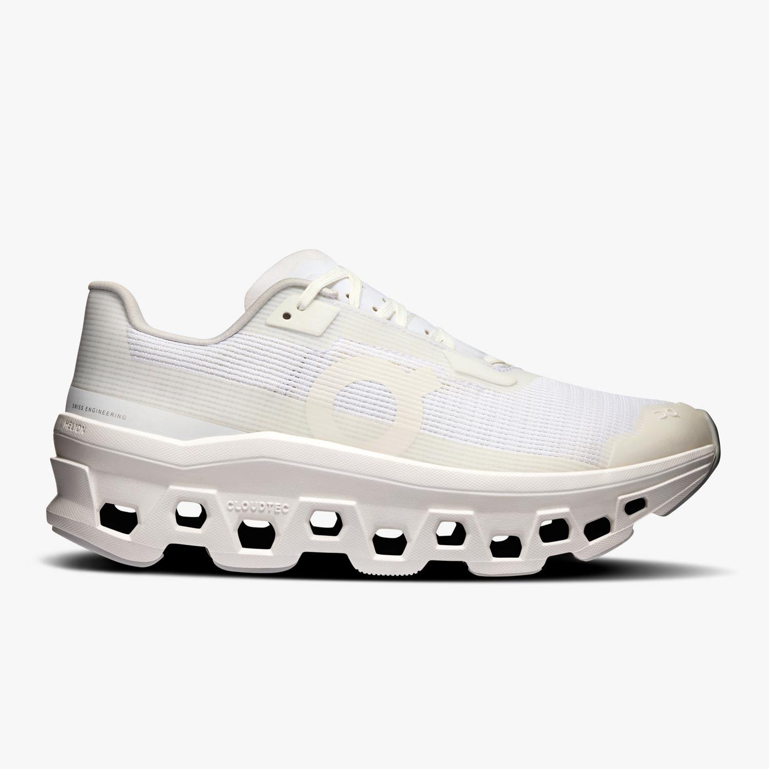 On Runnıng Beyaz Cloudmonster Void Kadın Koşu Ayakkabısı