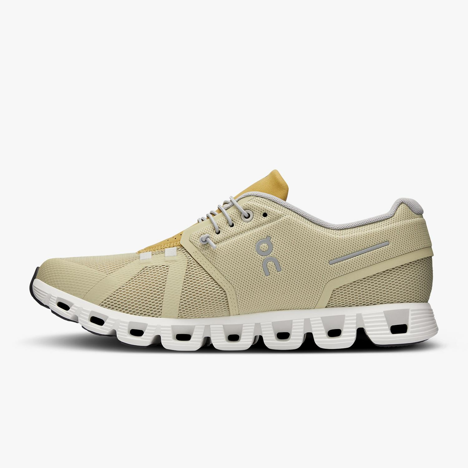 On Runnıng Cloud 5 Sarı Erkek Spor Ayakkabı
