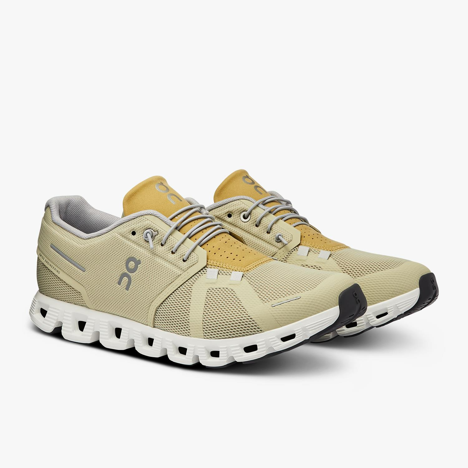 On Runnıng Cloud 5 Sarı Erkek Spor Ayakkabı