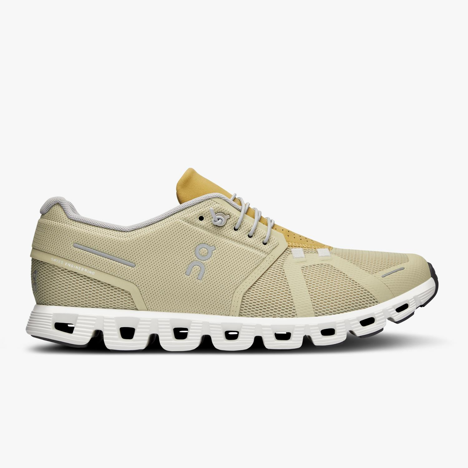 On Runnıng Cloud 5 Sarı Erkek Spor Ayakkabı