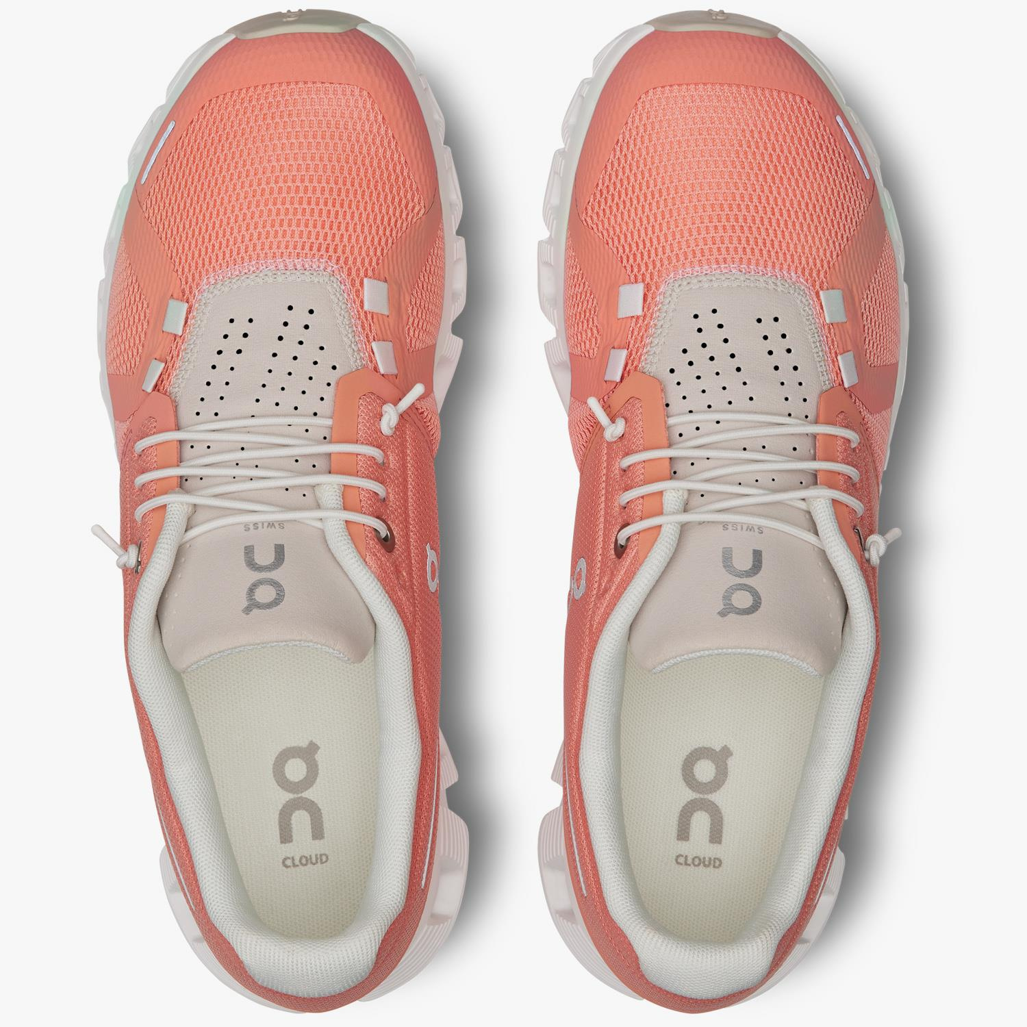 On Runnıng Cloud 5 Turuncu Kadın Spor Ayakkabı