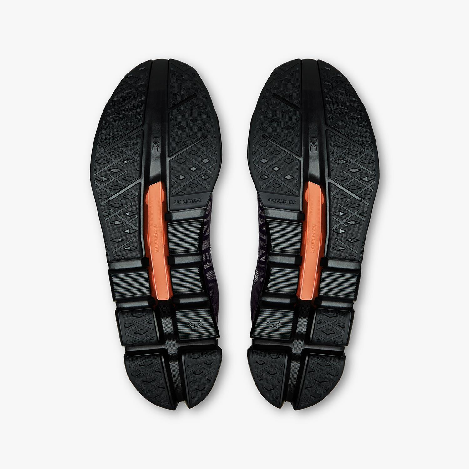 On Running Cloudflow 5 Siyah Erkek Koşu Ayakkabısı