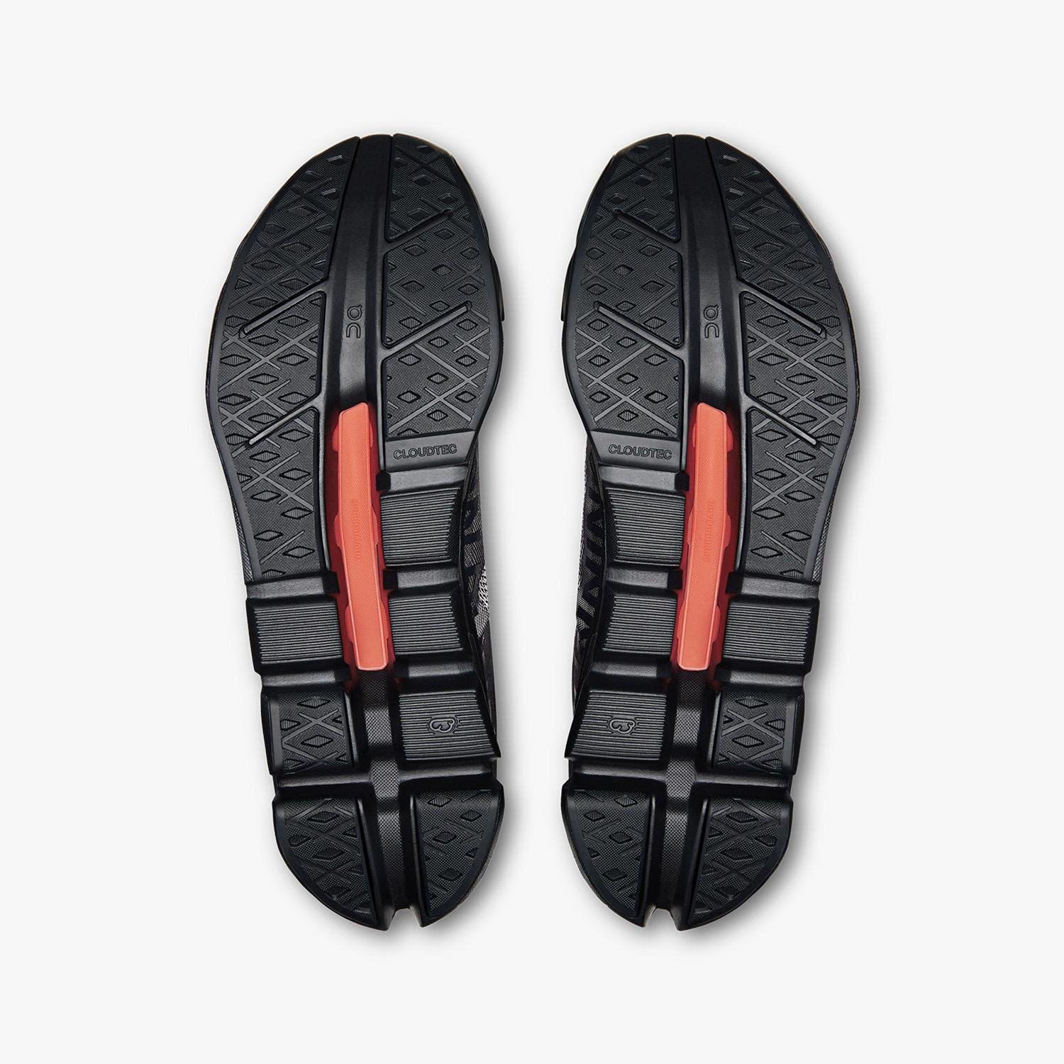 On Running Cloudflow 5 Siyah Kadın Koşu Ayakkabısı