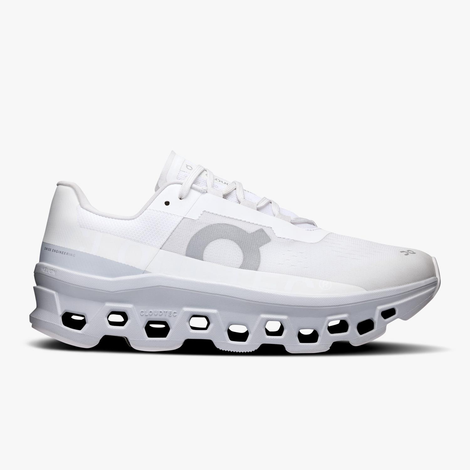 On Running Cloudmonster Beyaz Gri Erkek Spor Ayakkabı | Flower