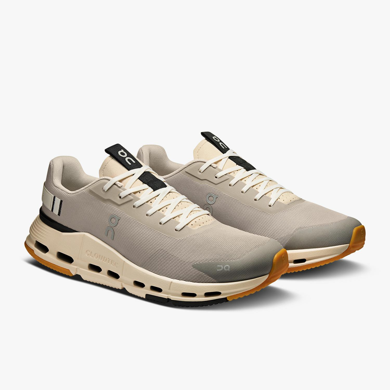 On Running Cloudnova Form 2 Bej Erkek Spor Ayakkabı