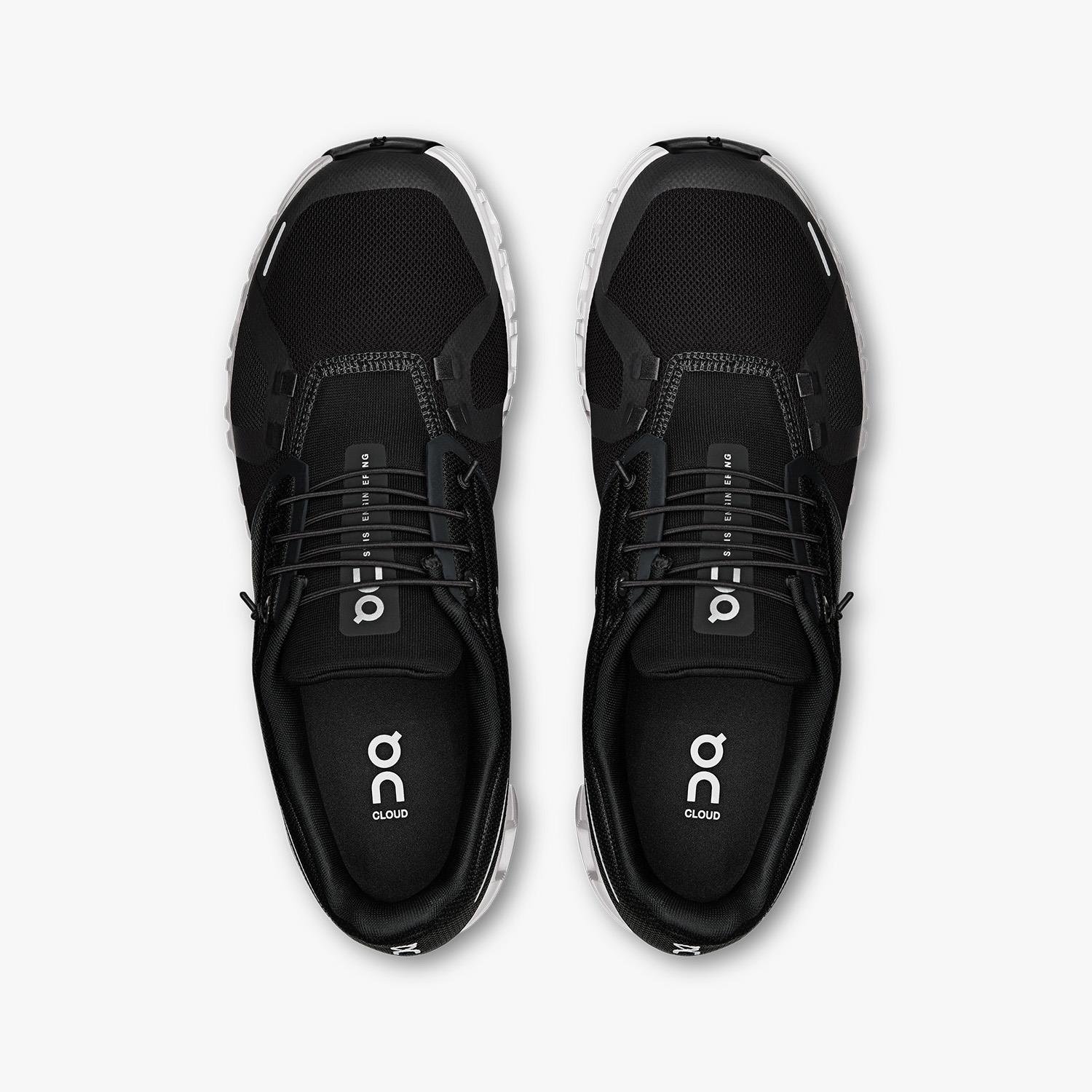 On Runnıng Siyah Cloud 6 Erkek Koşu Ayakkabısı
