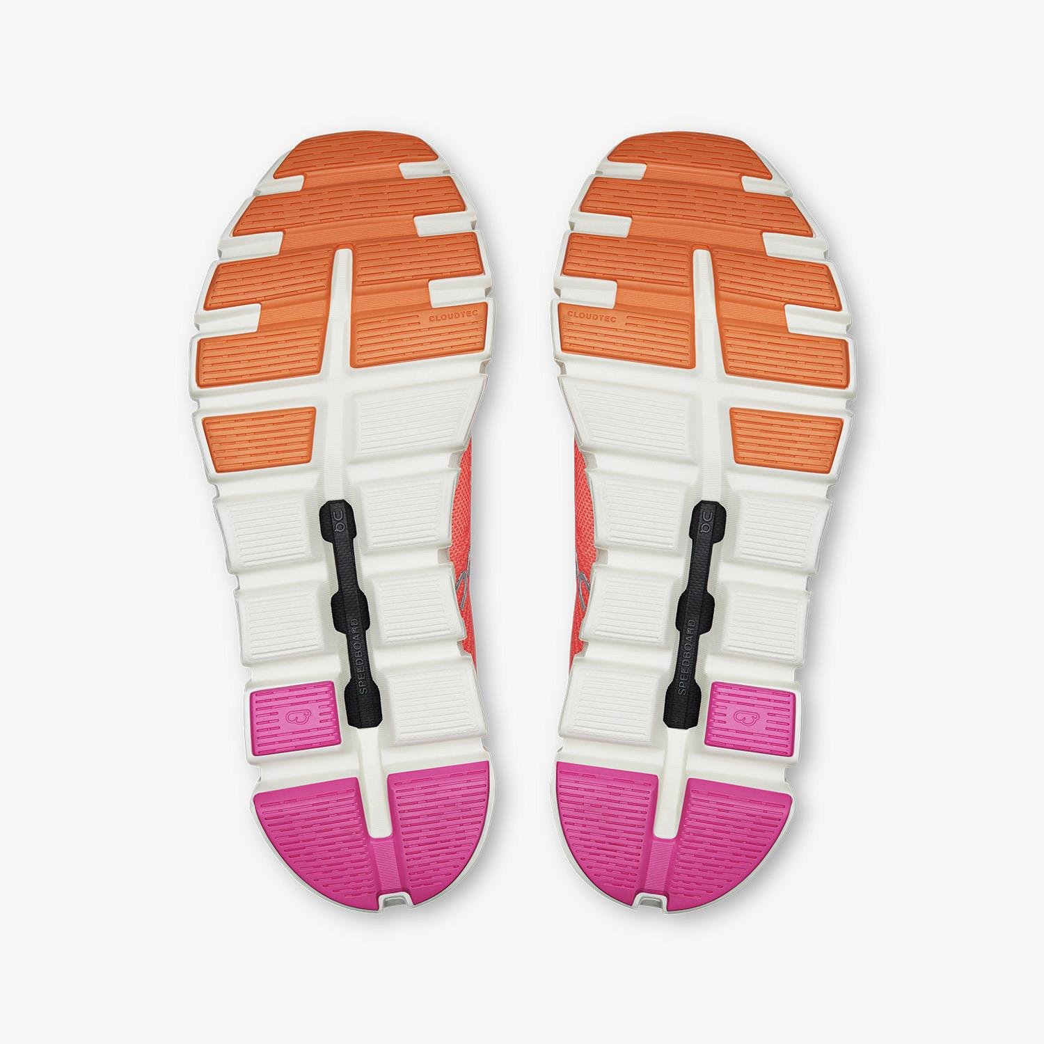 On Runnıng Turuncu Cloud 6 Kadın Koşu Ayakkabısı