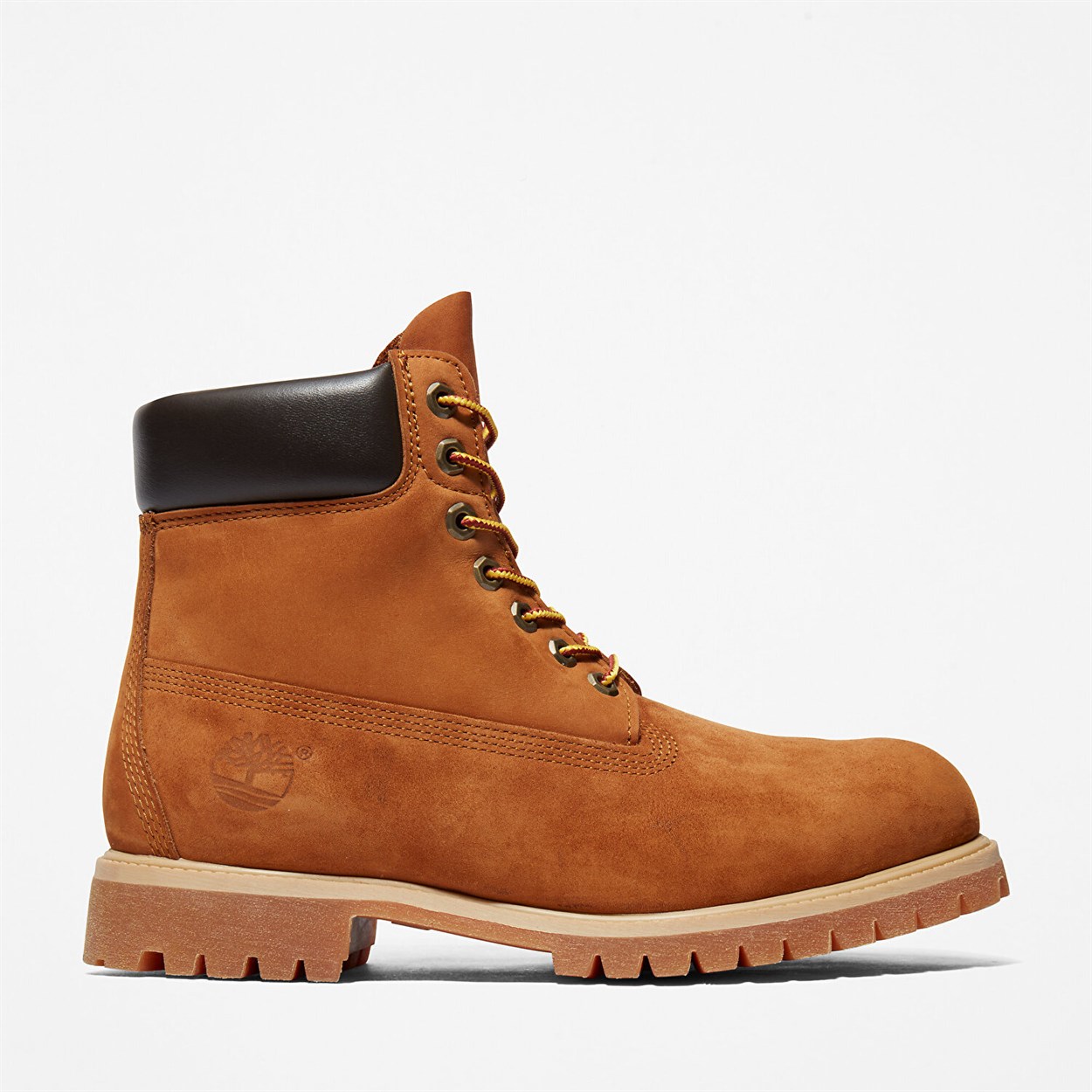 Oranj Deri Timberland Kadın Bot