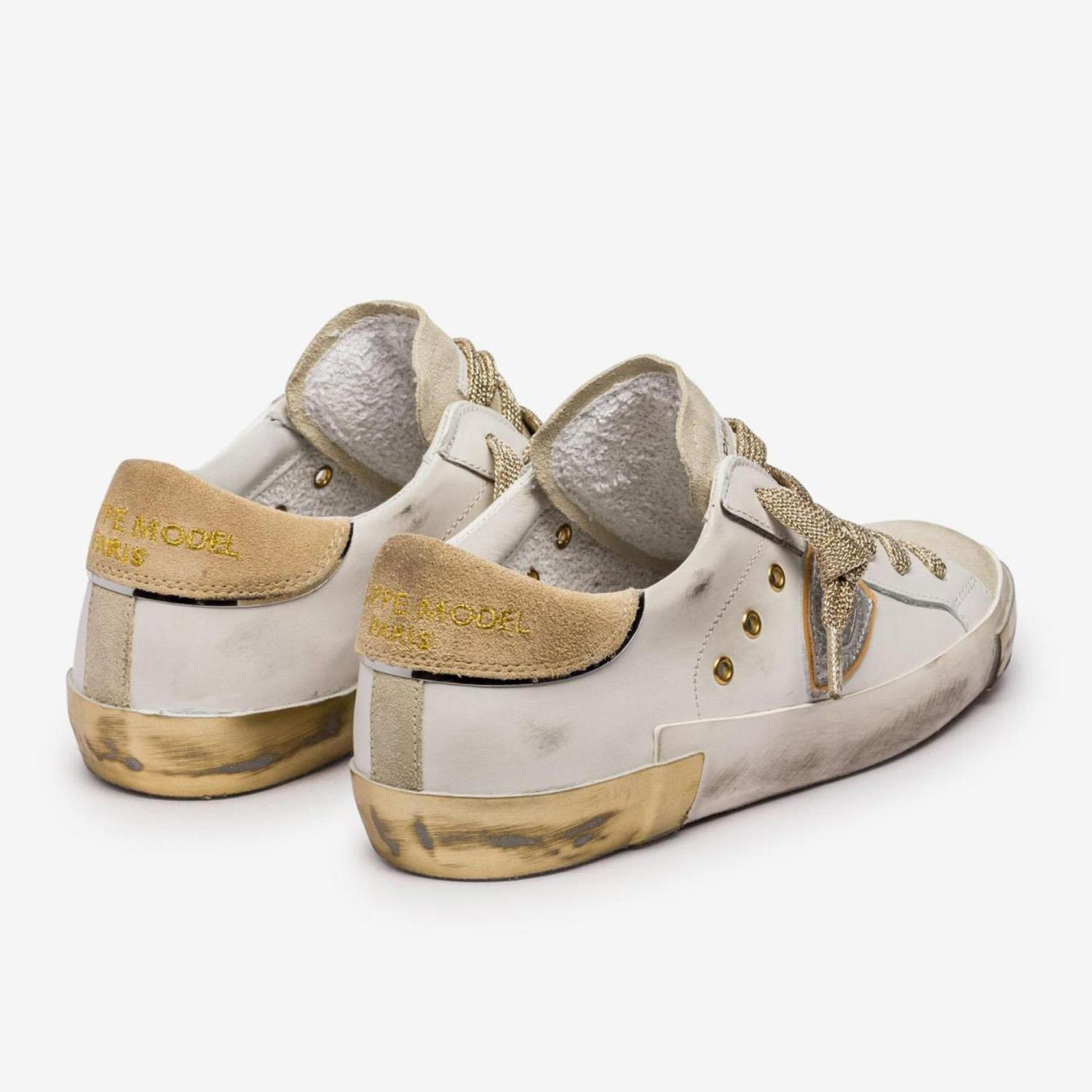 Philippe Model Beyaz Prsx Low Kadın Spor Ayakkabı