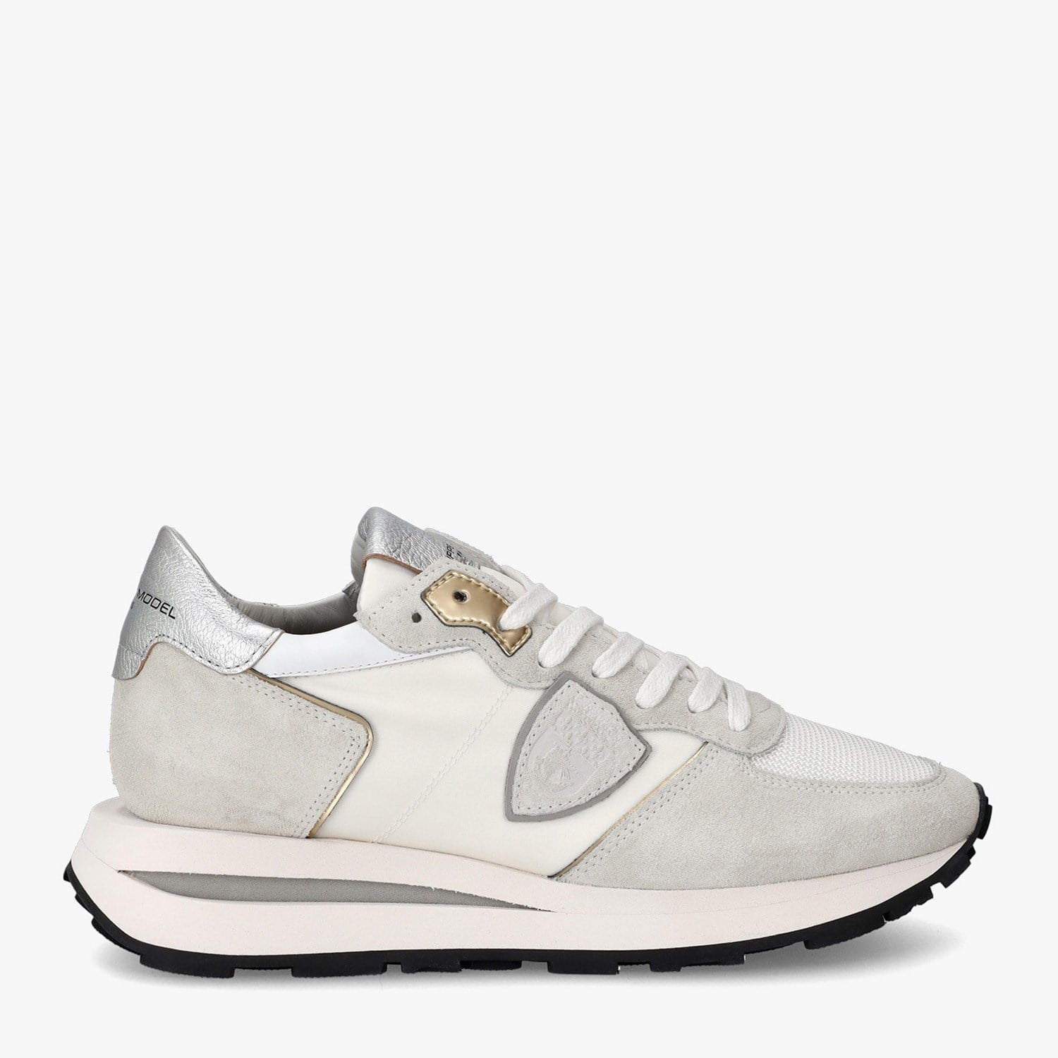 Philippe Model Krem Tropez Haute Low Kadın Spor Ayakkabı