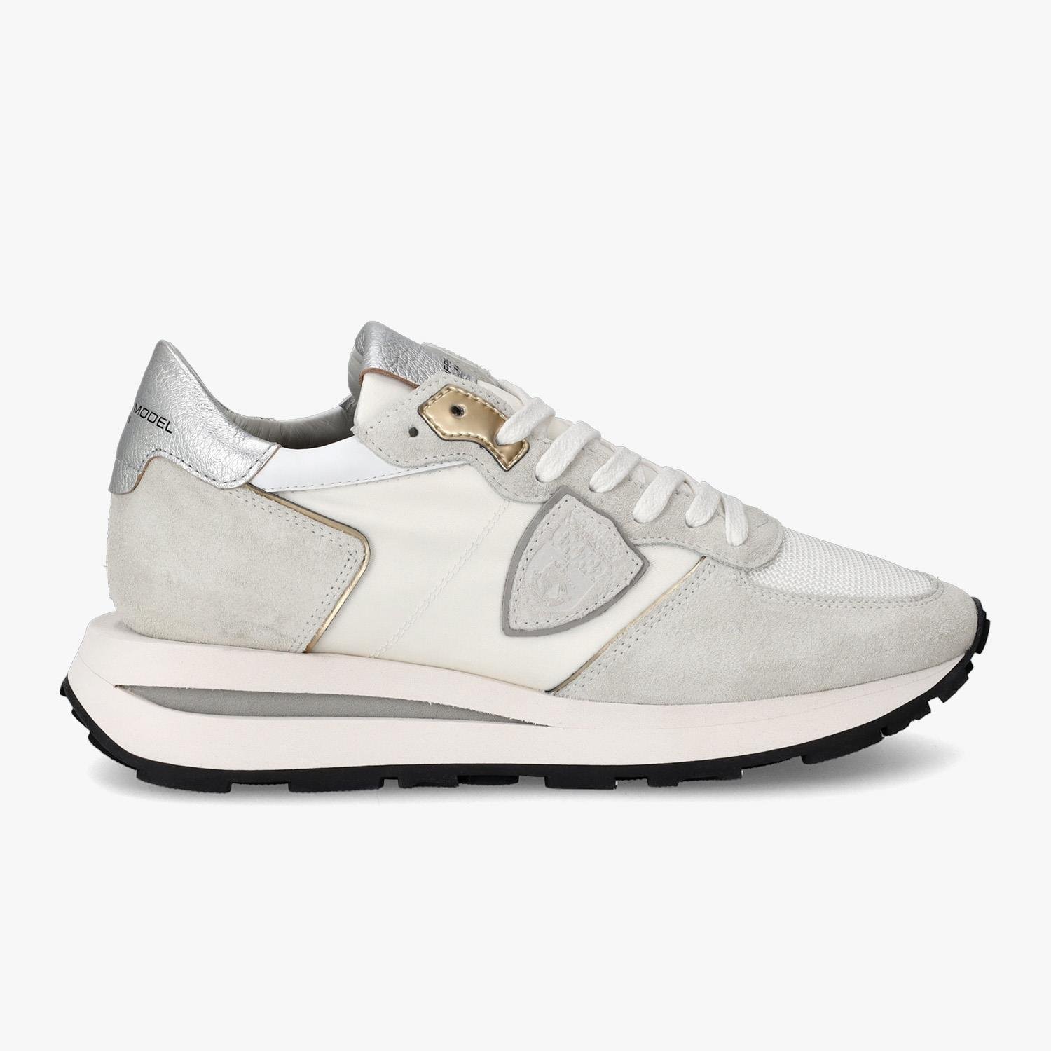 Philippe Model Krem Tropez Haute Low Kadın Spor Ayakkabı