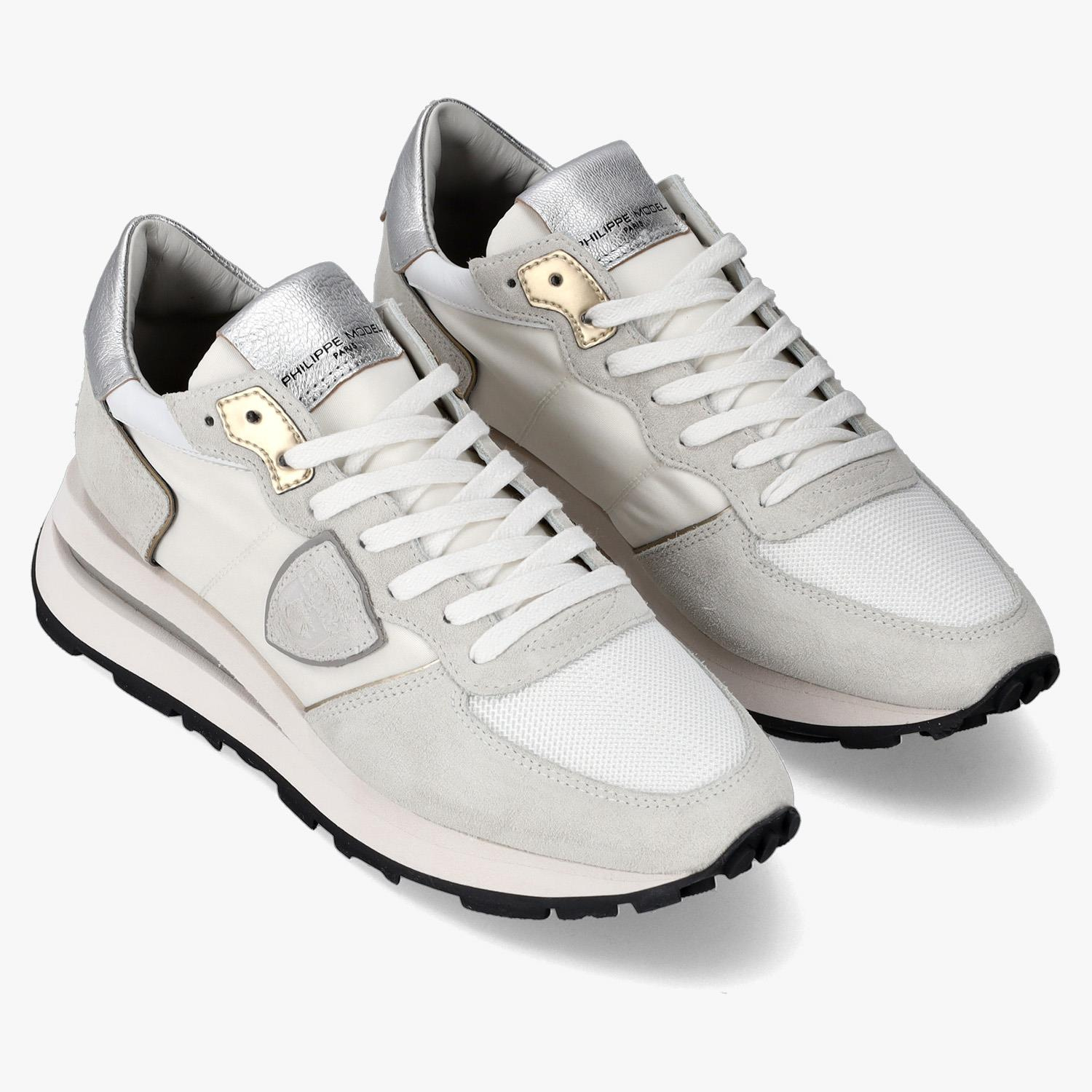 Philippe Model Krem Tropez Haute Low Kadın Spor Ayakkabı