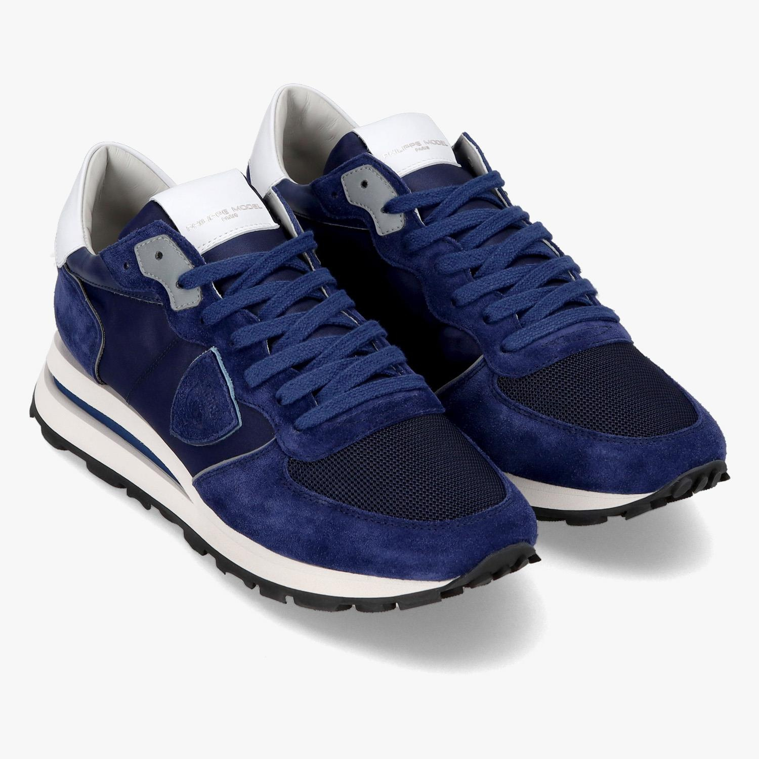 Philippe Model Lacivert Tropez Haute Low Erkek Spor Ayakkabı