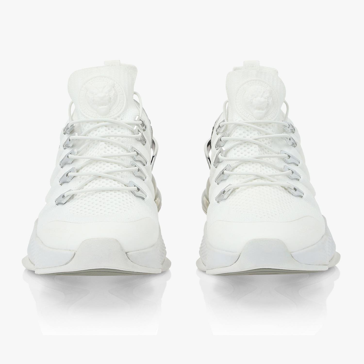 PLEIN SPORT BEYAZ NIKEL TOPUK DETAYLI ERKEK SPOR AYAKKABI