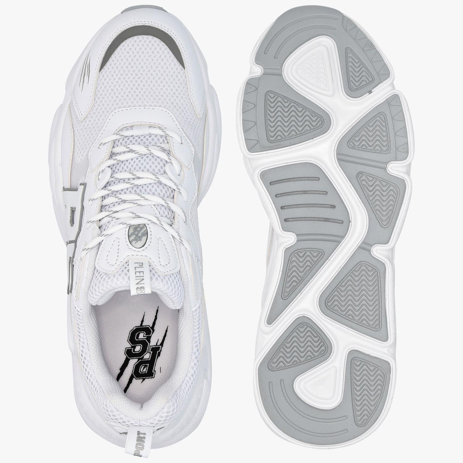 PLEIN SPORT BEYAZ PS LOGO DETAYLI ERKEK SPOR AYAKKABI