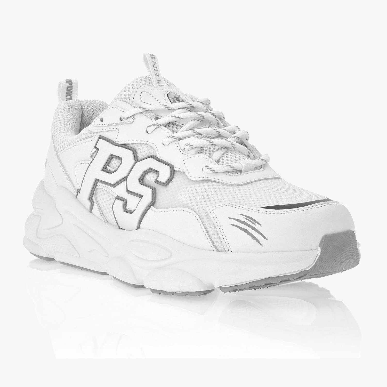 PLEIN SPORT BEYAZ PS LOGO DETAYLI ERKEK SPOR AYAKKABI