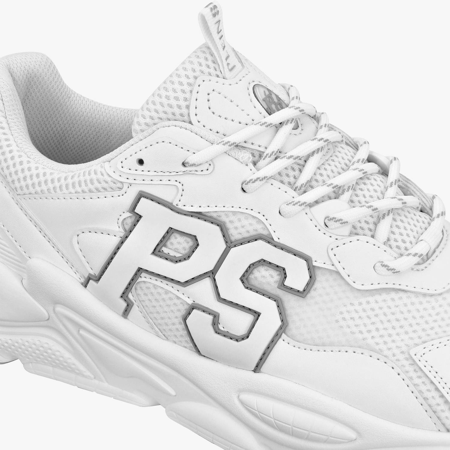 PLEIN SPORT BEYAZ PS LOGO DETAYLI ERKEK SPOR AYAKKABI