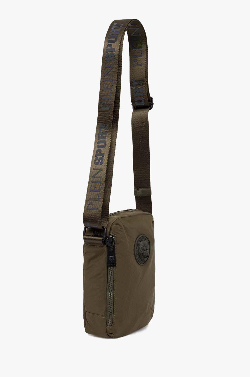 PLEIN SPORT HAKİ ASKILI OMUZ ÇANTASI