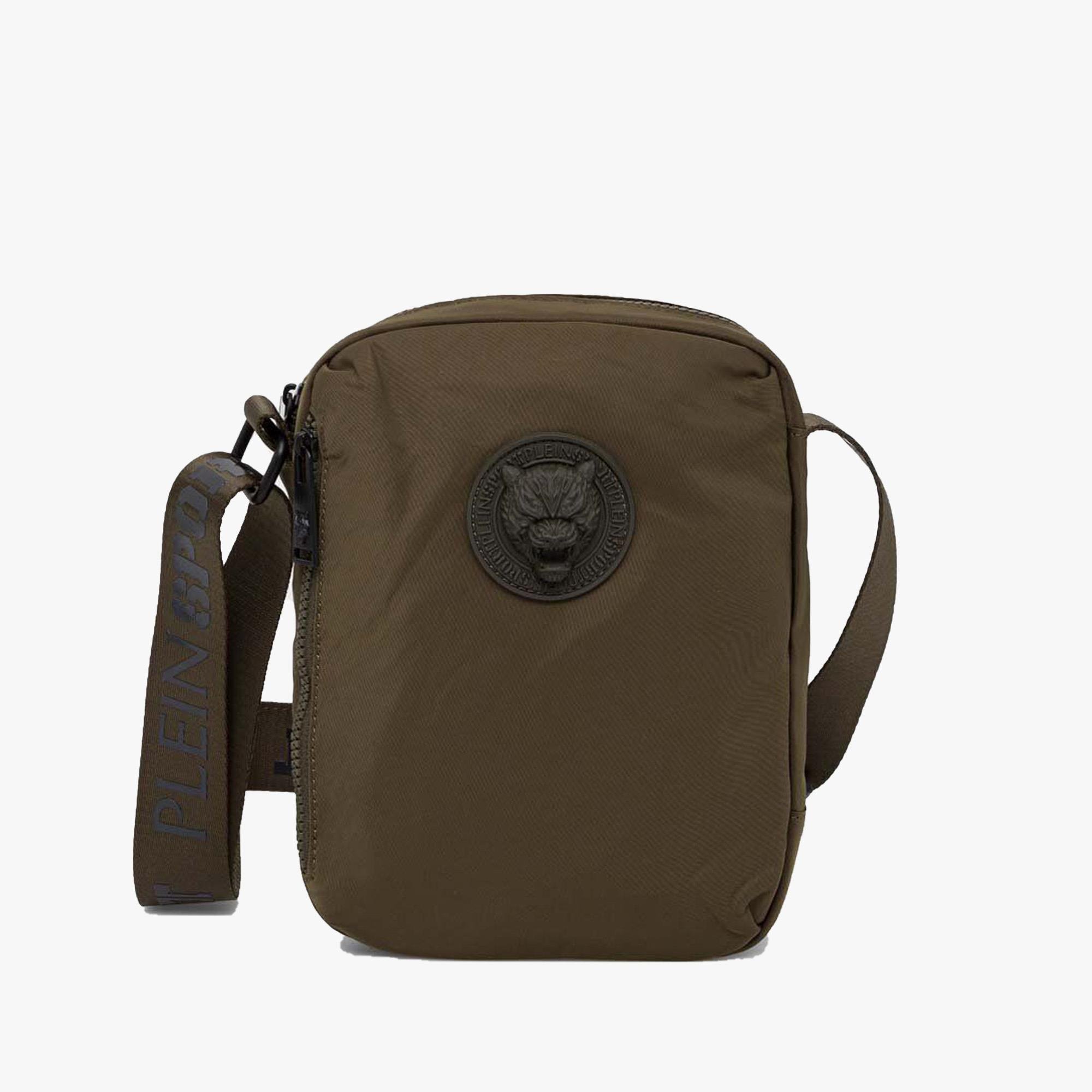 PLEIN SPORT HAKİ ASKILI OMUZ ÇANTASI