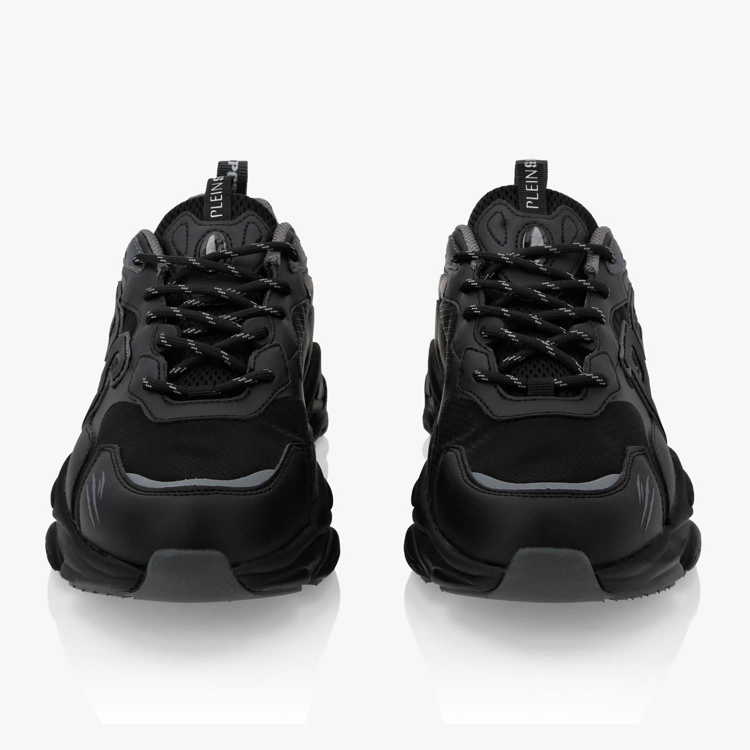 PLEIN SPORT SIYAH PS LOGO DETAYLI ERKEK SPOR AYAKKABI