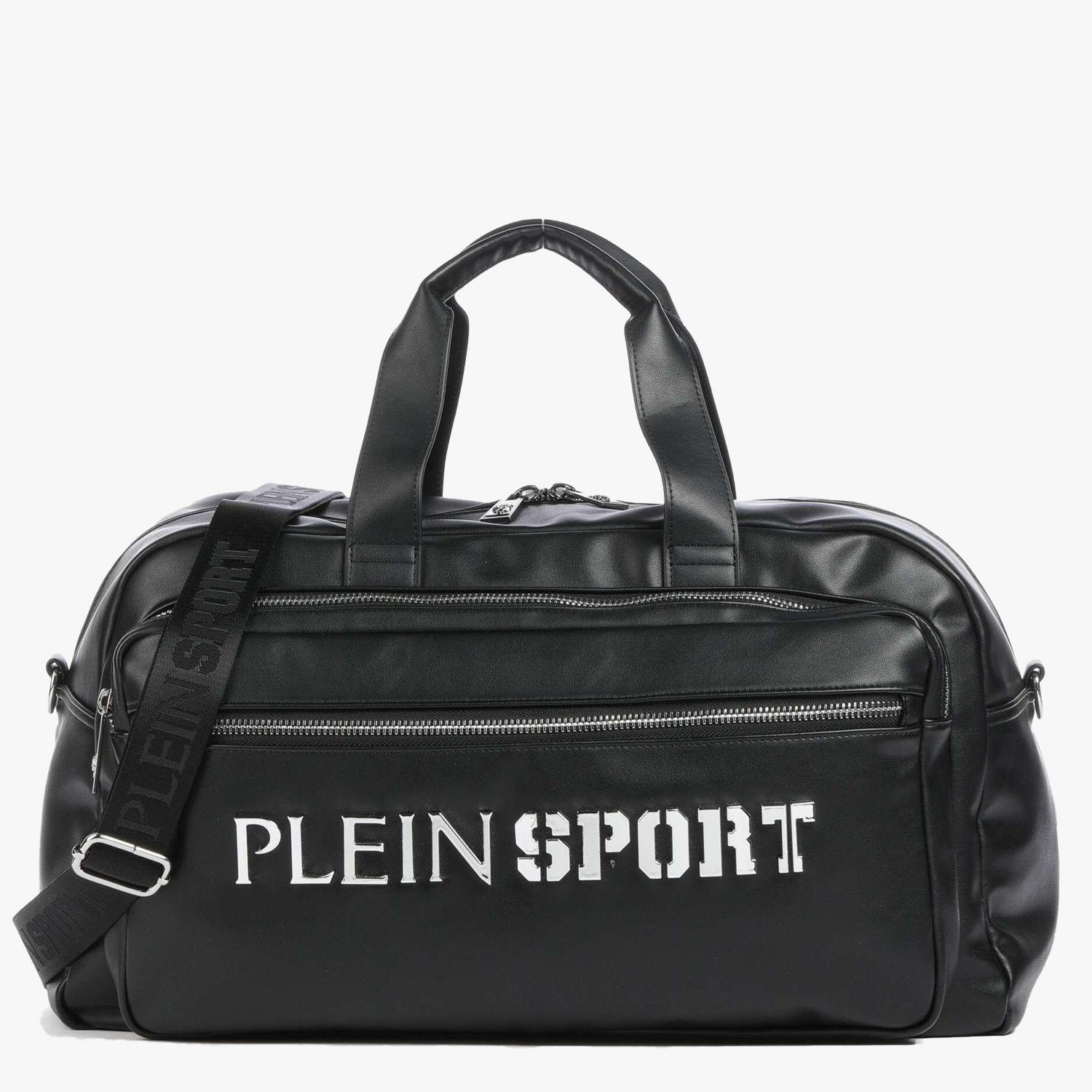 PLEIN SPORT SİYAH SPOR ÇANTASI