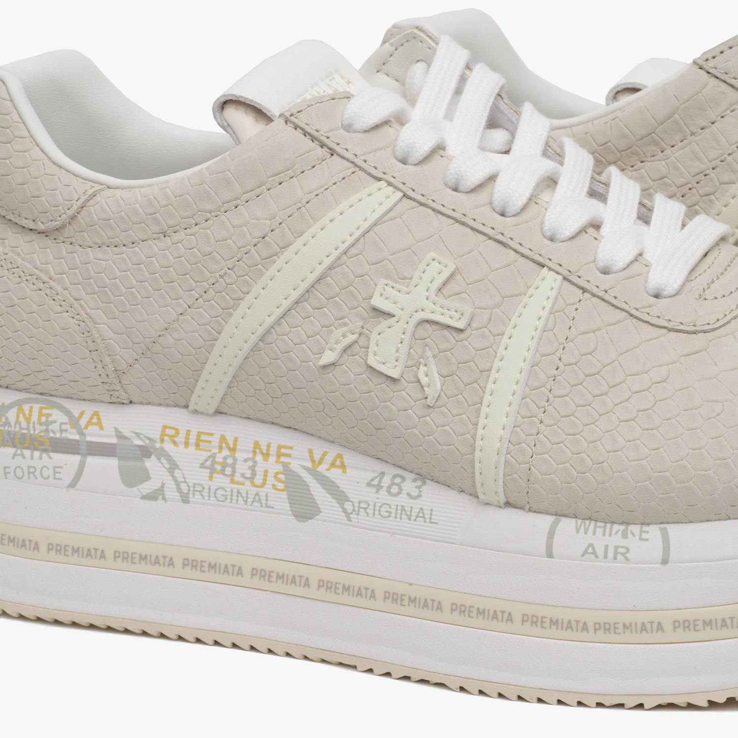 Premiata Bej Beth 7370 Kadın Spor Ayakkabı