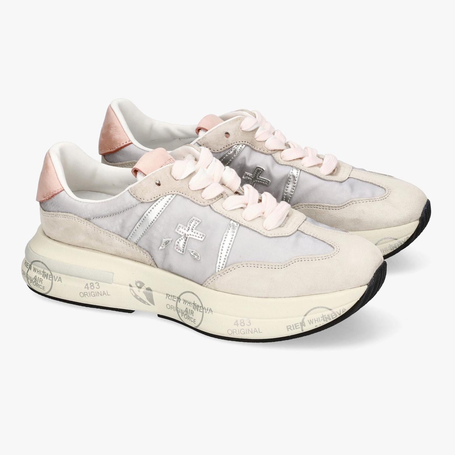Premiata Bej Cassie 7387 Kadın Sneaker