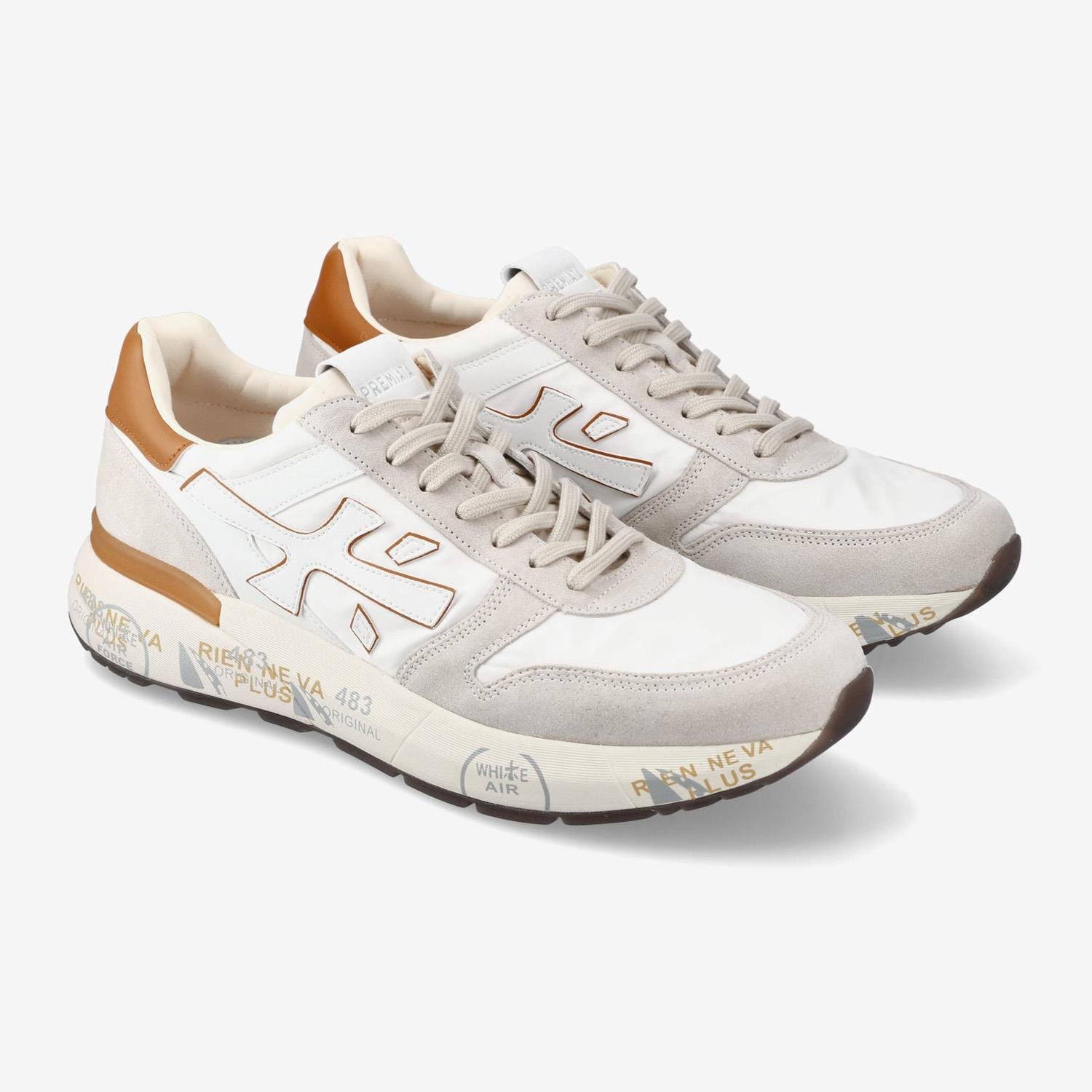 Premiata Bej Mick 7208 Erkek Sneaker