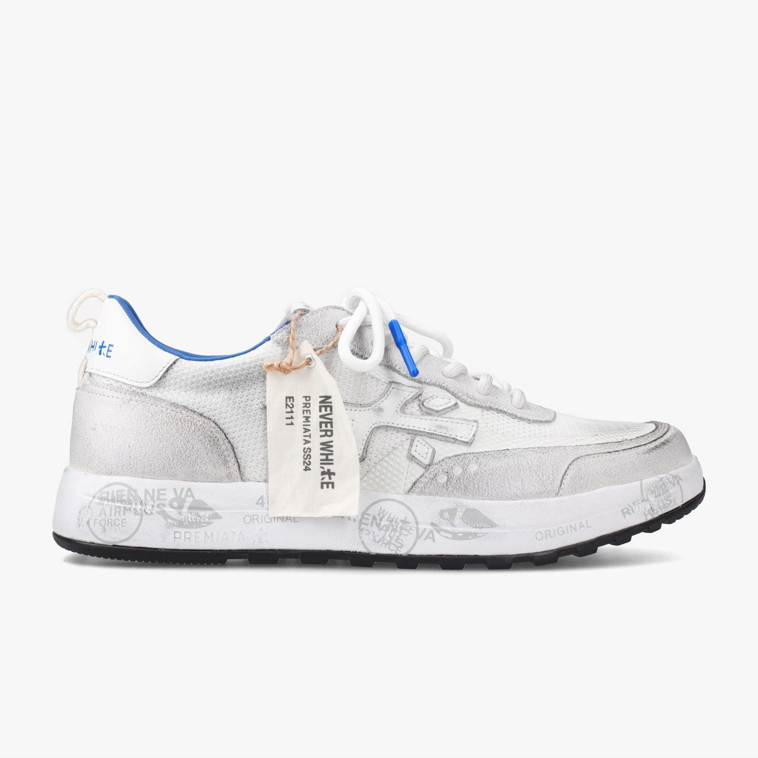 Premiata Beyaz Nous 6657 Erkek Sneaker