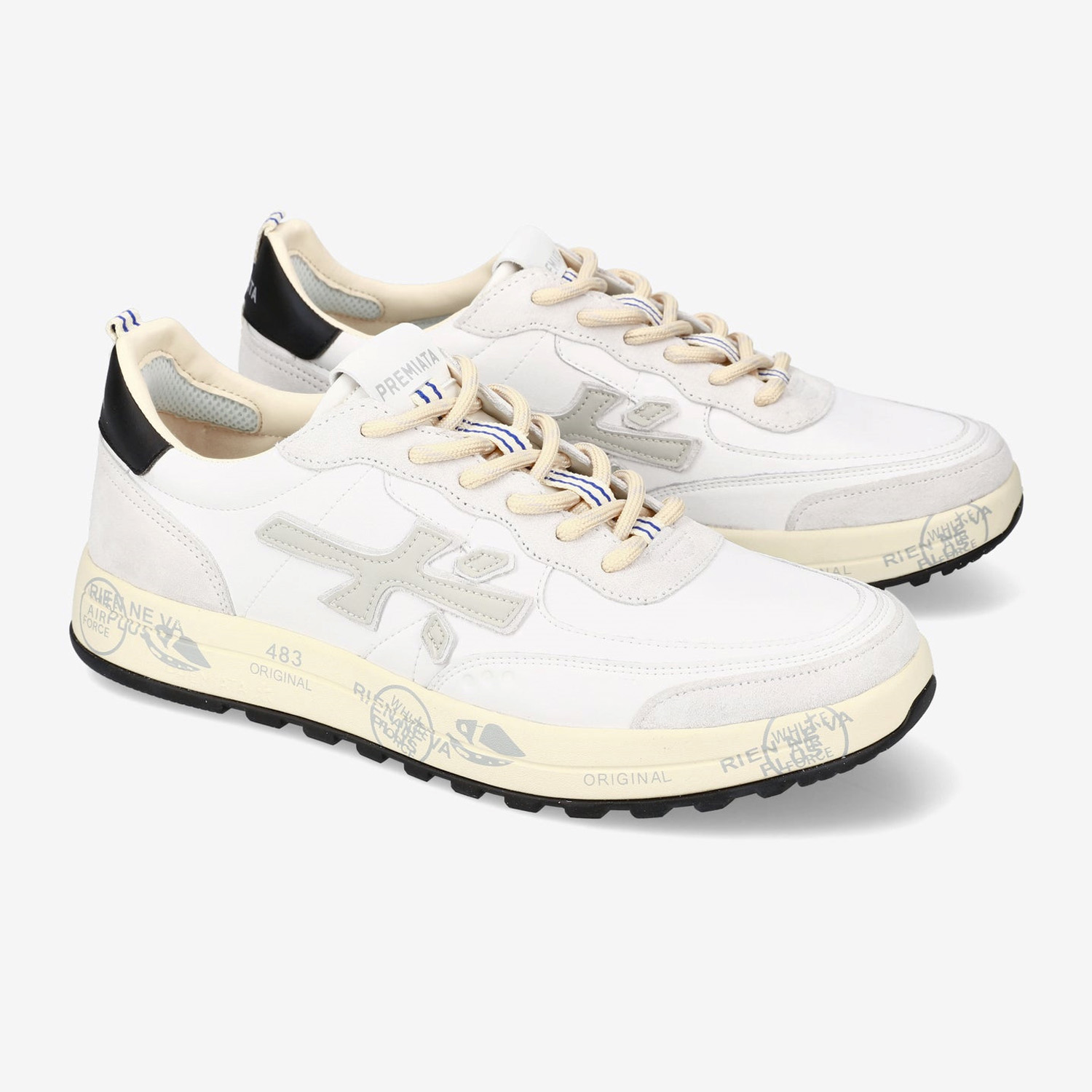 Premiata Beyaz Nous 7233 Erkek Sneaker
