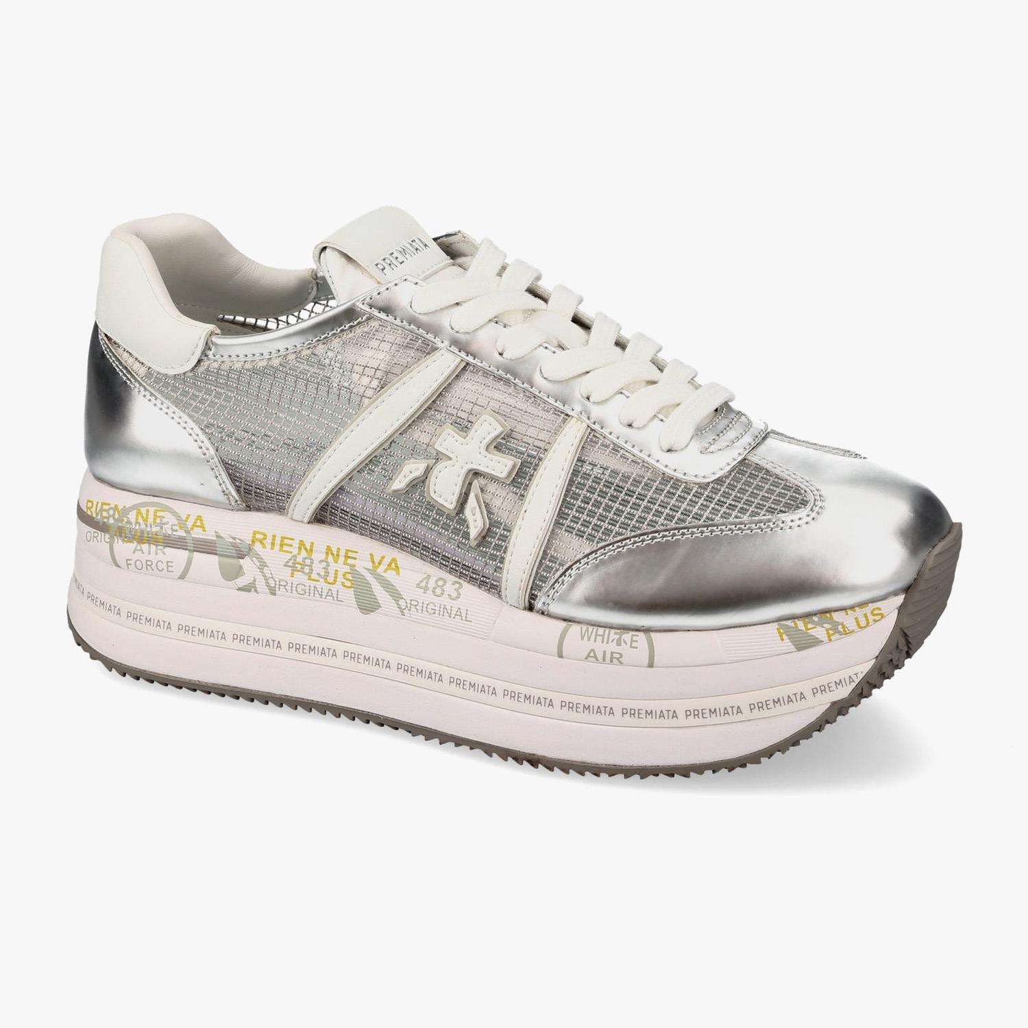 Premiata Gümüş Beth 7373 Kadın Spor Ayakkabı