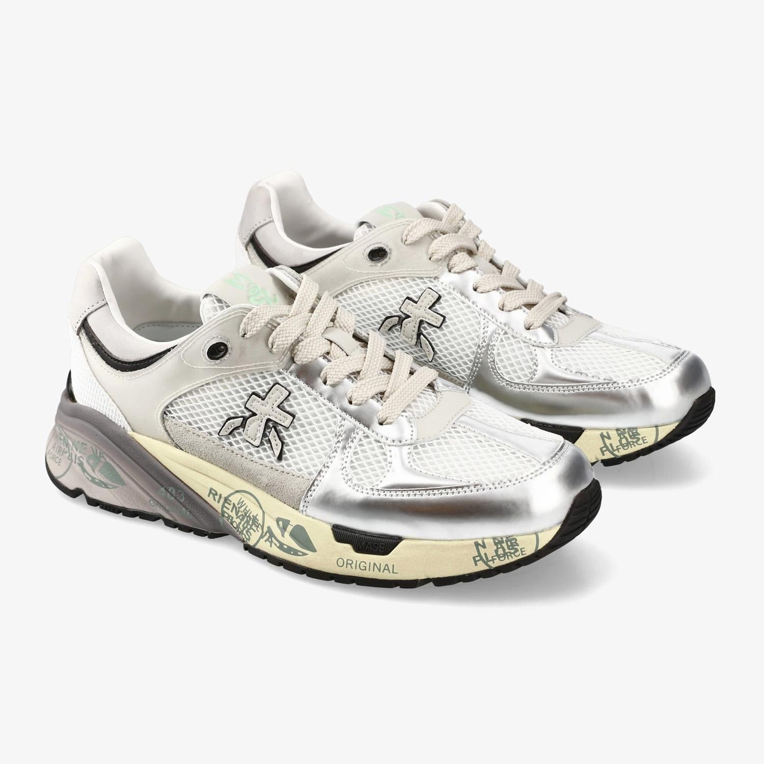 Premiata Gümüş Mased 7402 Kadın Sneaker