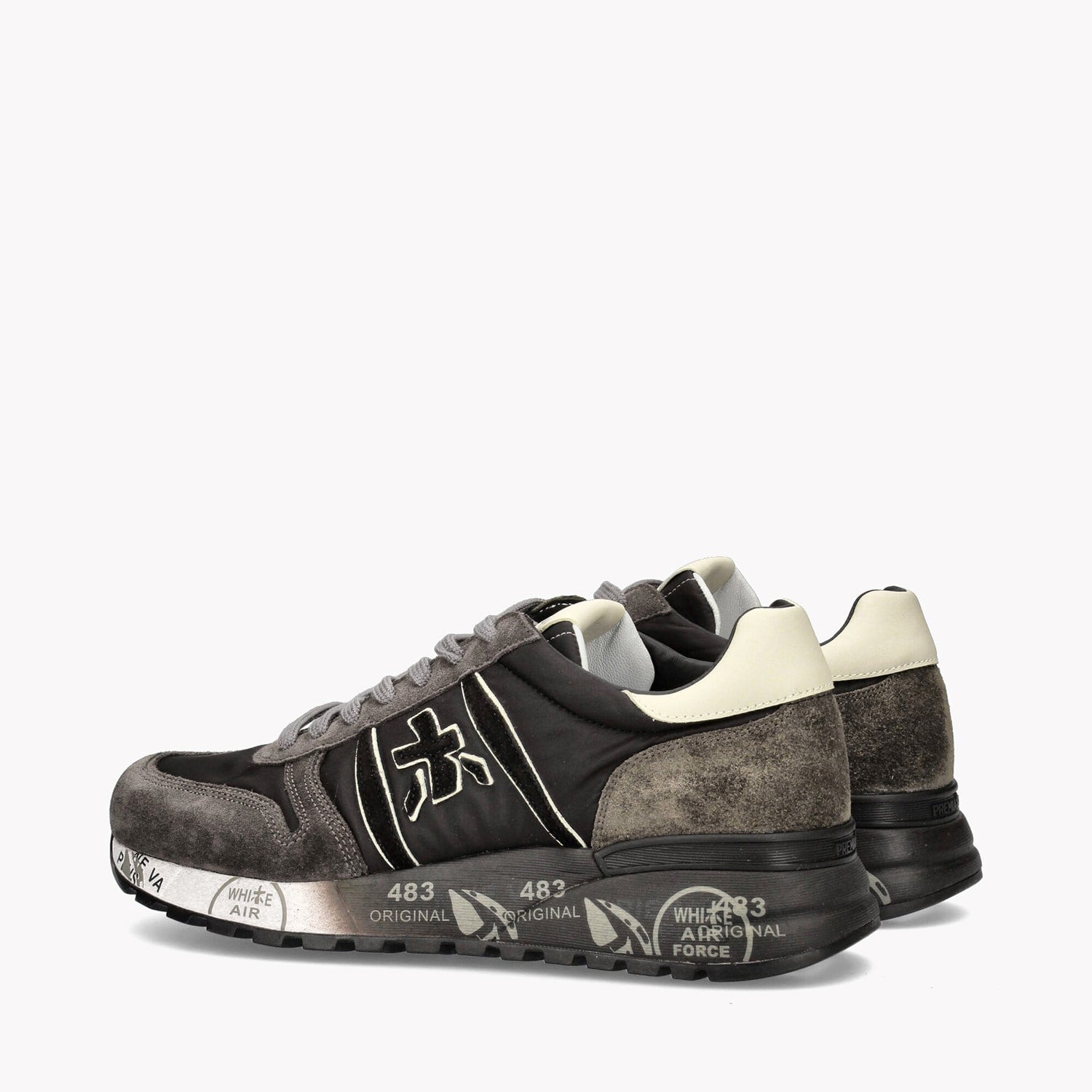 Premiata Kahve Deri Lander 4951 Erkek Sneakers