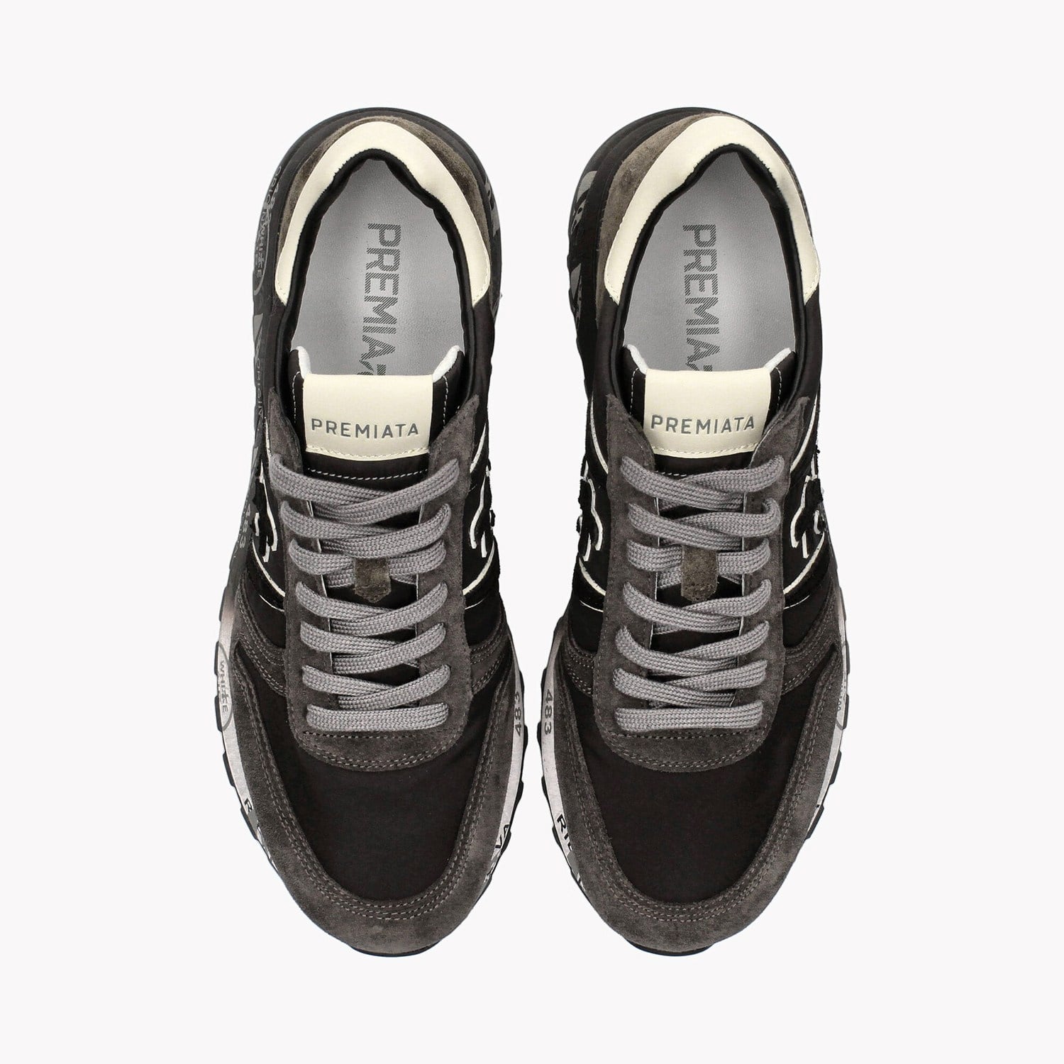 Premiata Kahve Deri Lander 4951 Erkek Sneakers