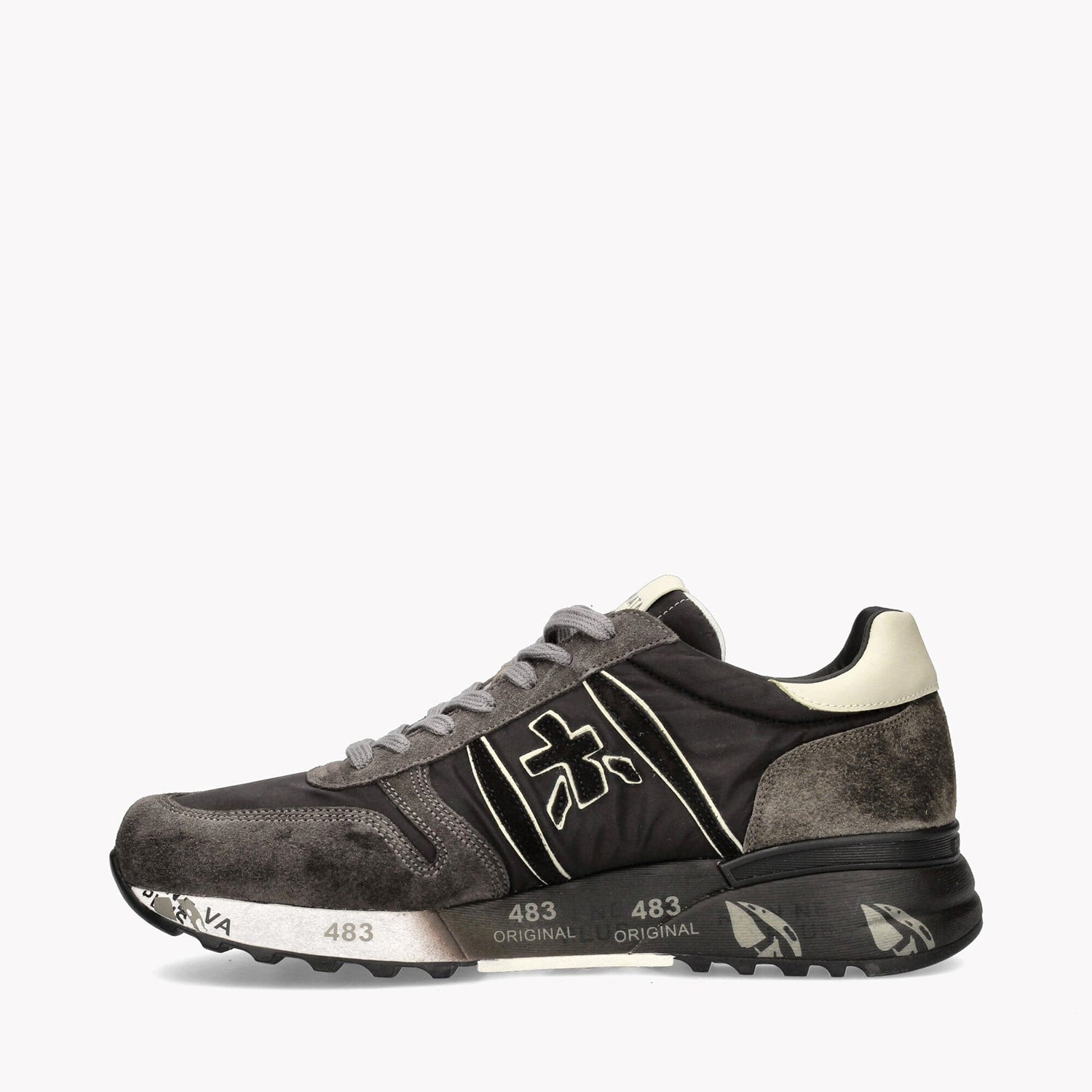 Premiata Kahve Deri Lander 4951 Erkek Sneakers