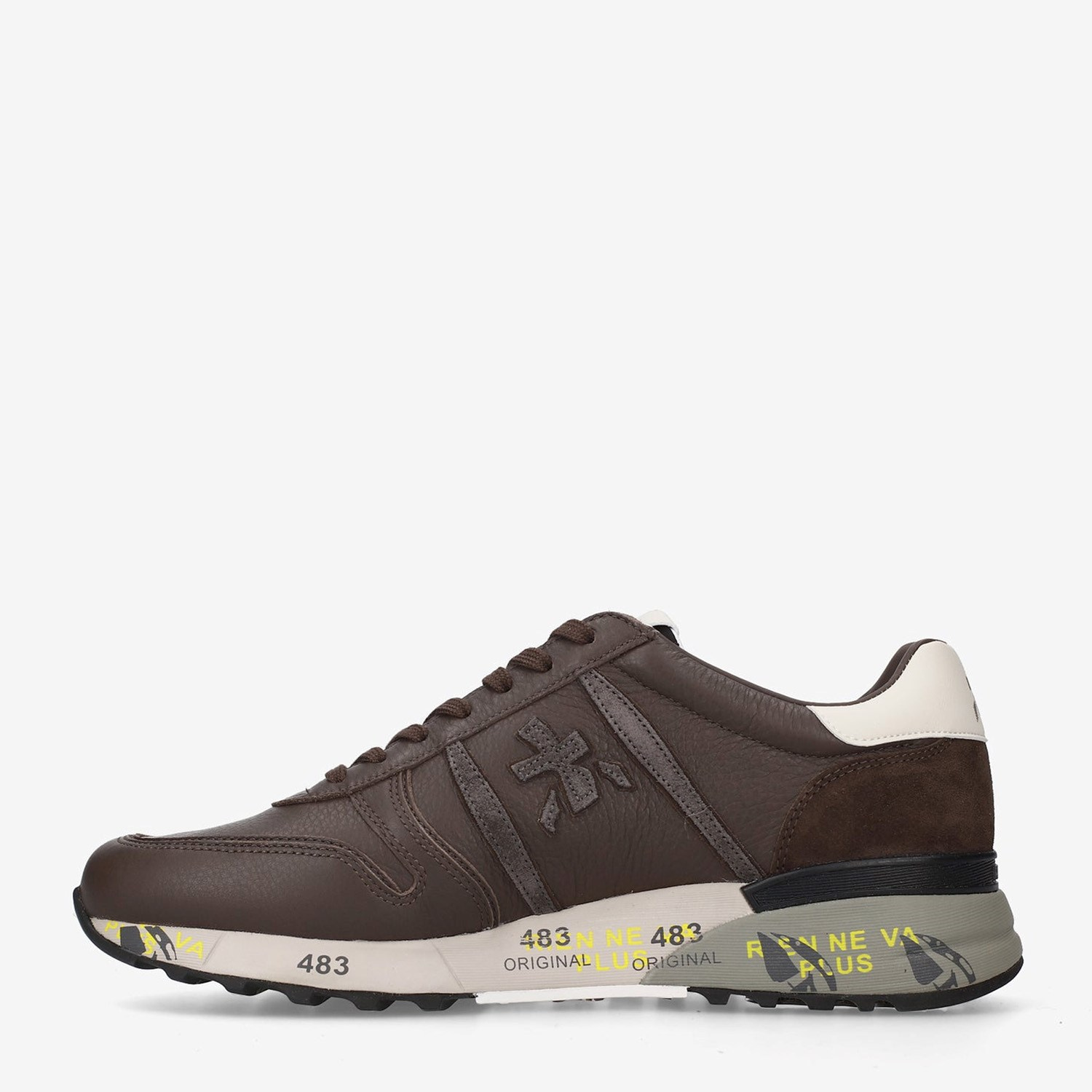 Premiata Kahve Deri Lander 8658 Erkek Sneakers