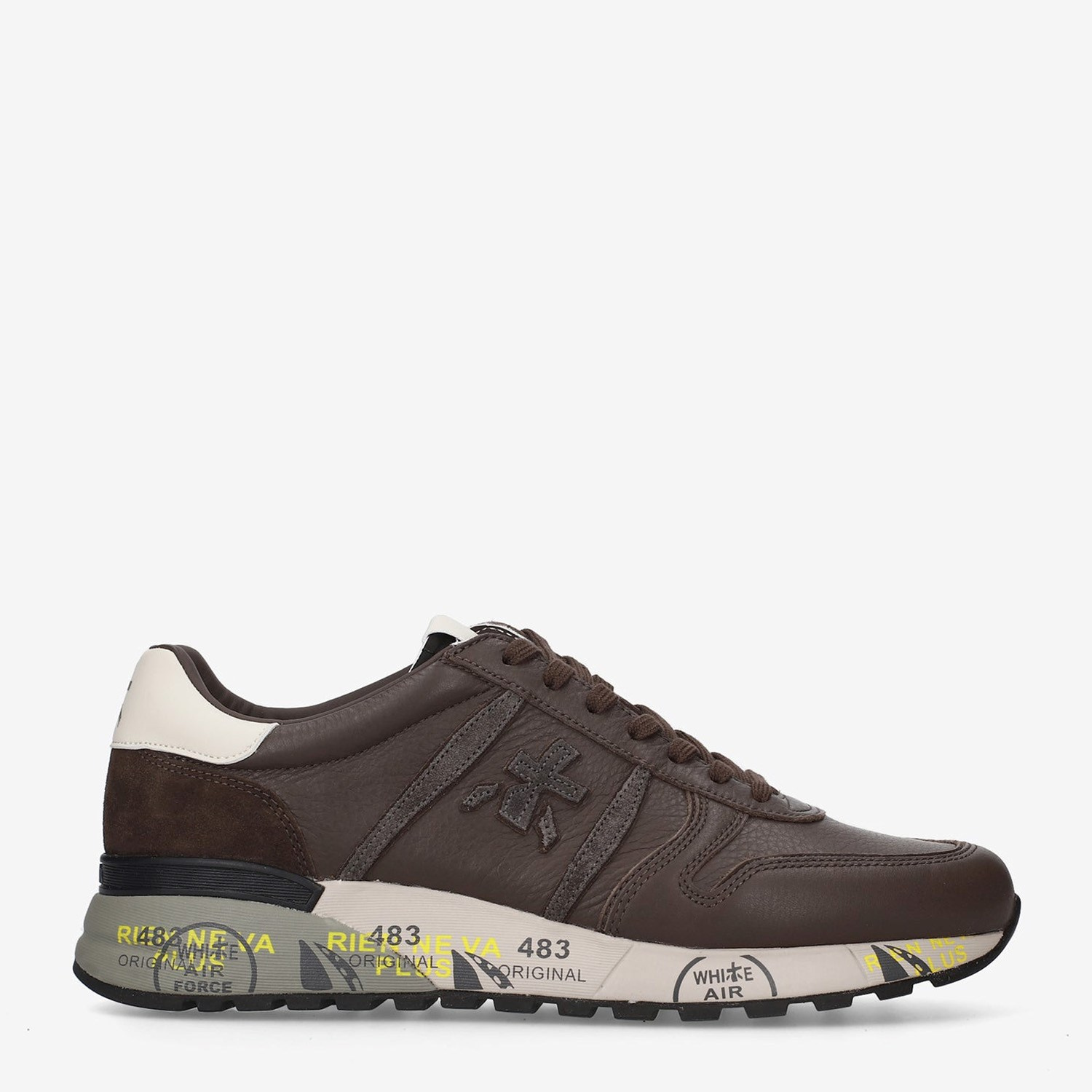 Premiata Kahve Deri Lander 8658 Erkek Sneakers