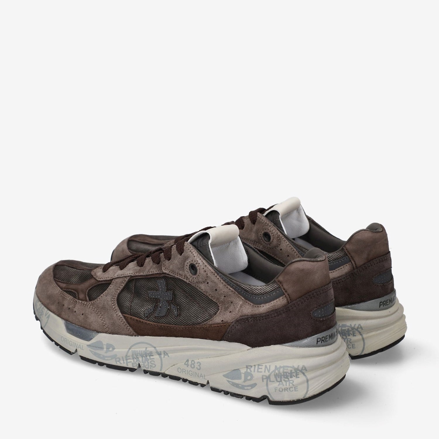 Premiata Kahve Deri Mase 25 8421 Erkek Sneakers