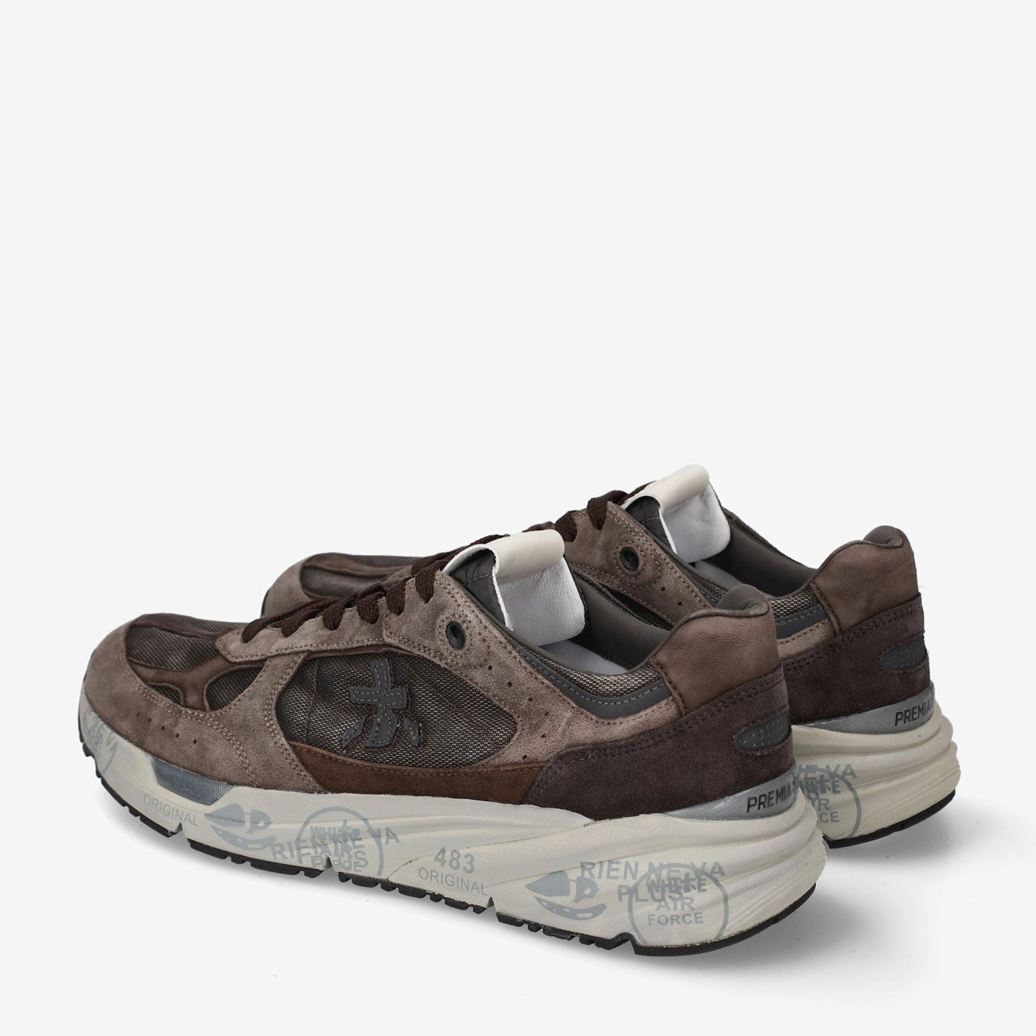 Premiata Kahve Deri Mase 25 8421 Erkek Sneakers