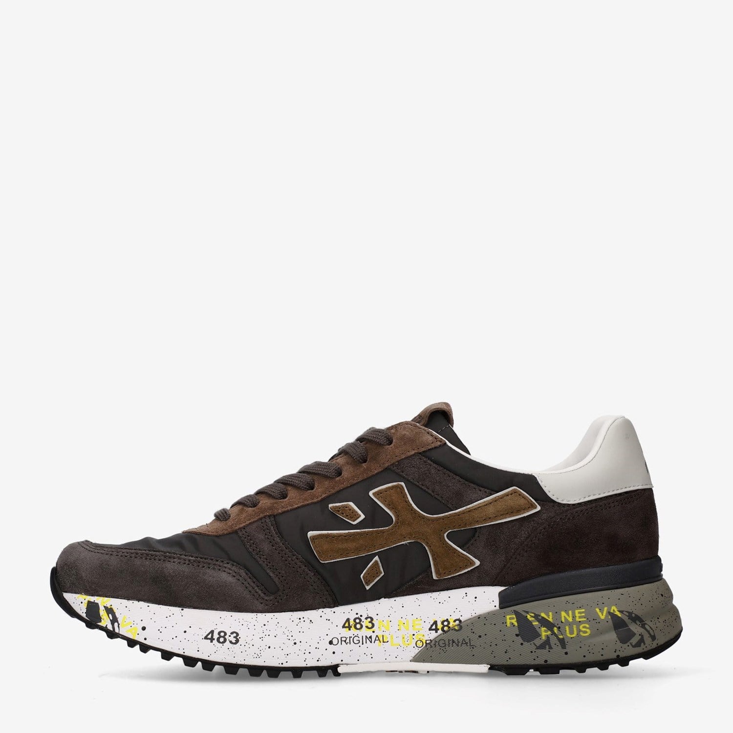 Premiata Kahve Deri Mick 8432 Erkek Sneakers