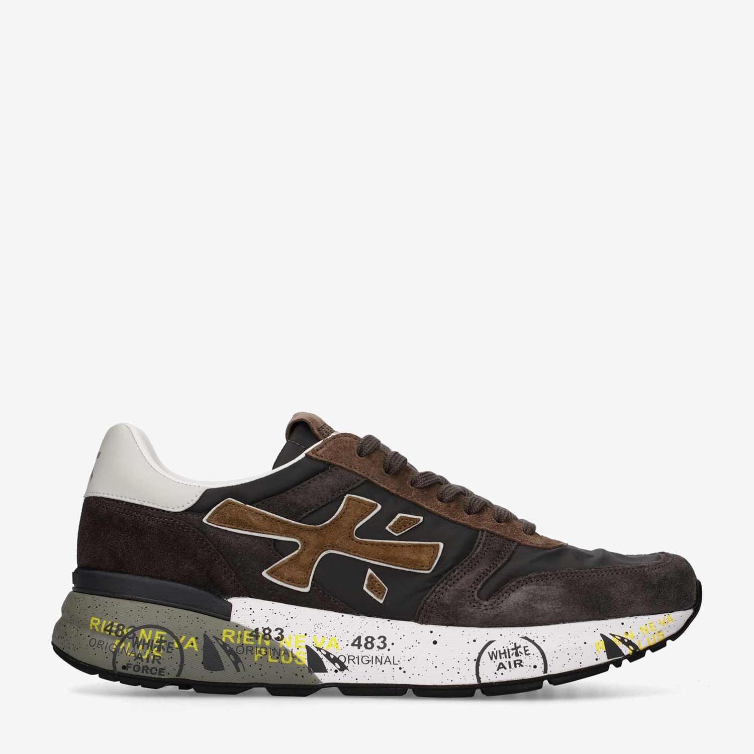 Premiata Kahve Deri Mick 8432 Erkek Sneakers